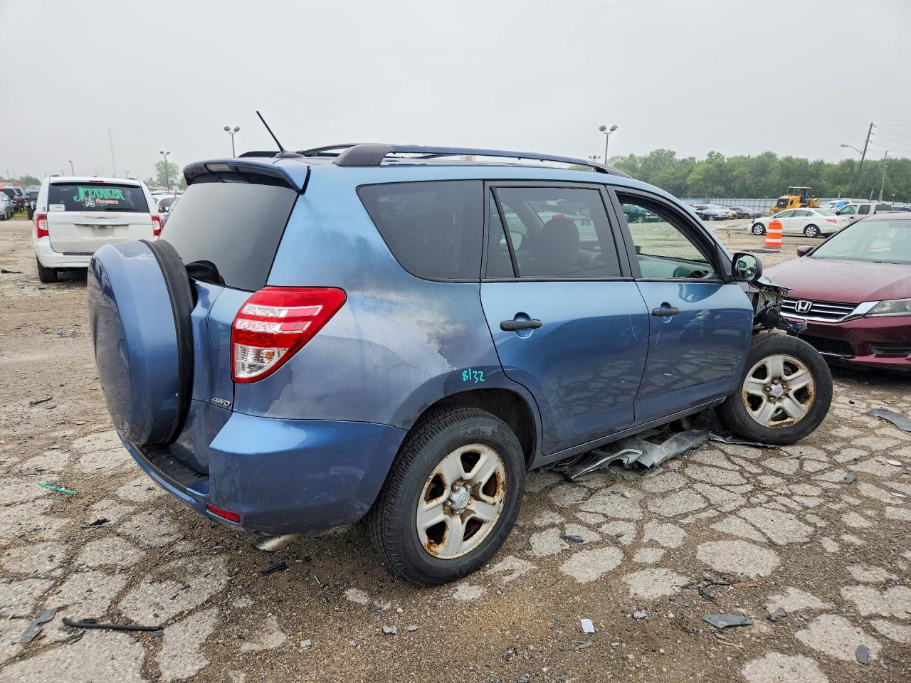 2010 Toyota Rav4 Base Blue vin: 2T3BF4DV9AW080416