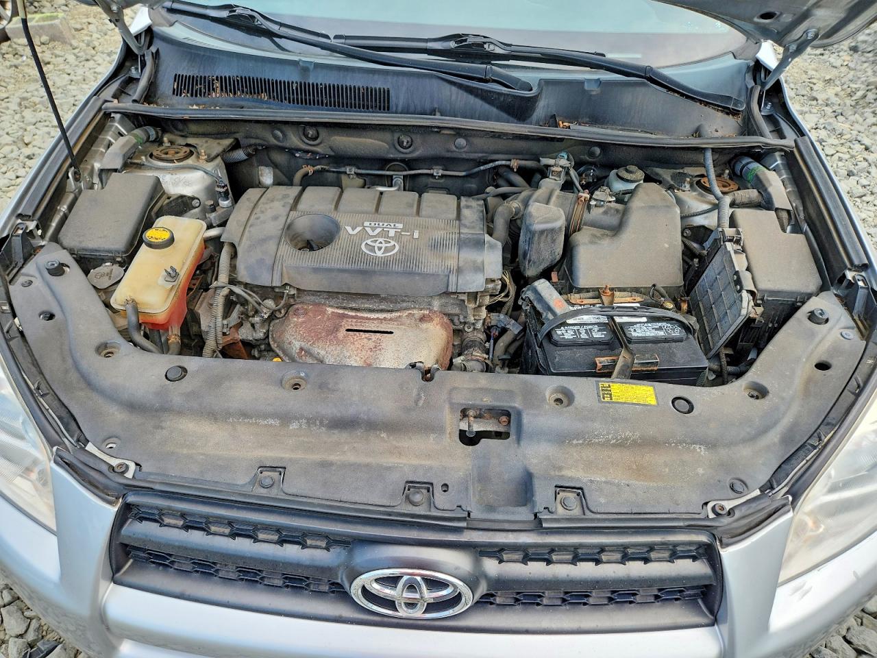 2011 Toyota Rav4 Серебряный vin: 2T3BF4DV9BW090221
