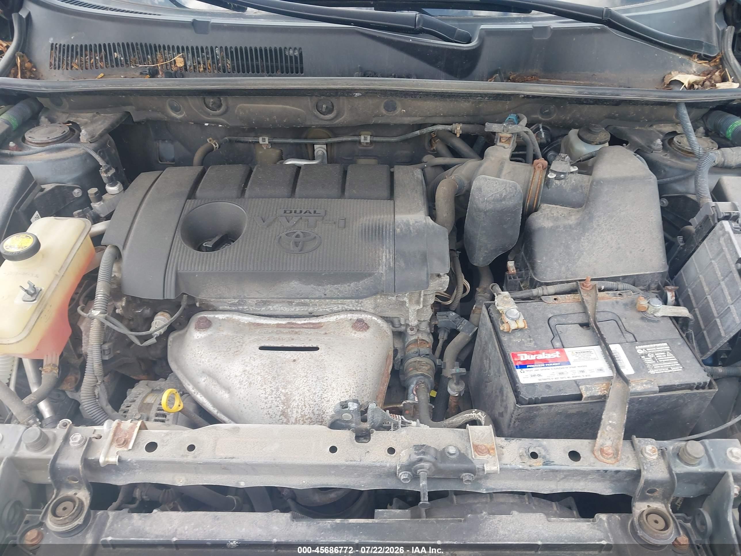 2011 Toyota Rav4   Blue vin: 2T3BF4DV9BW111424