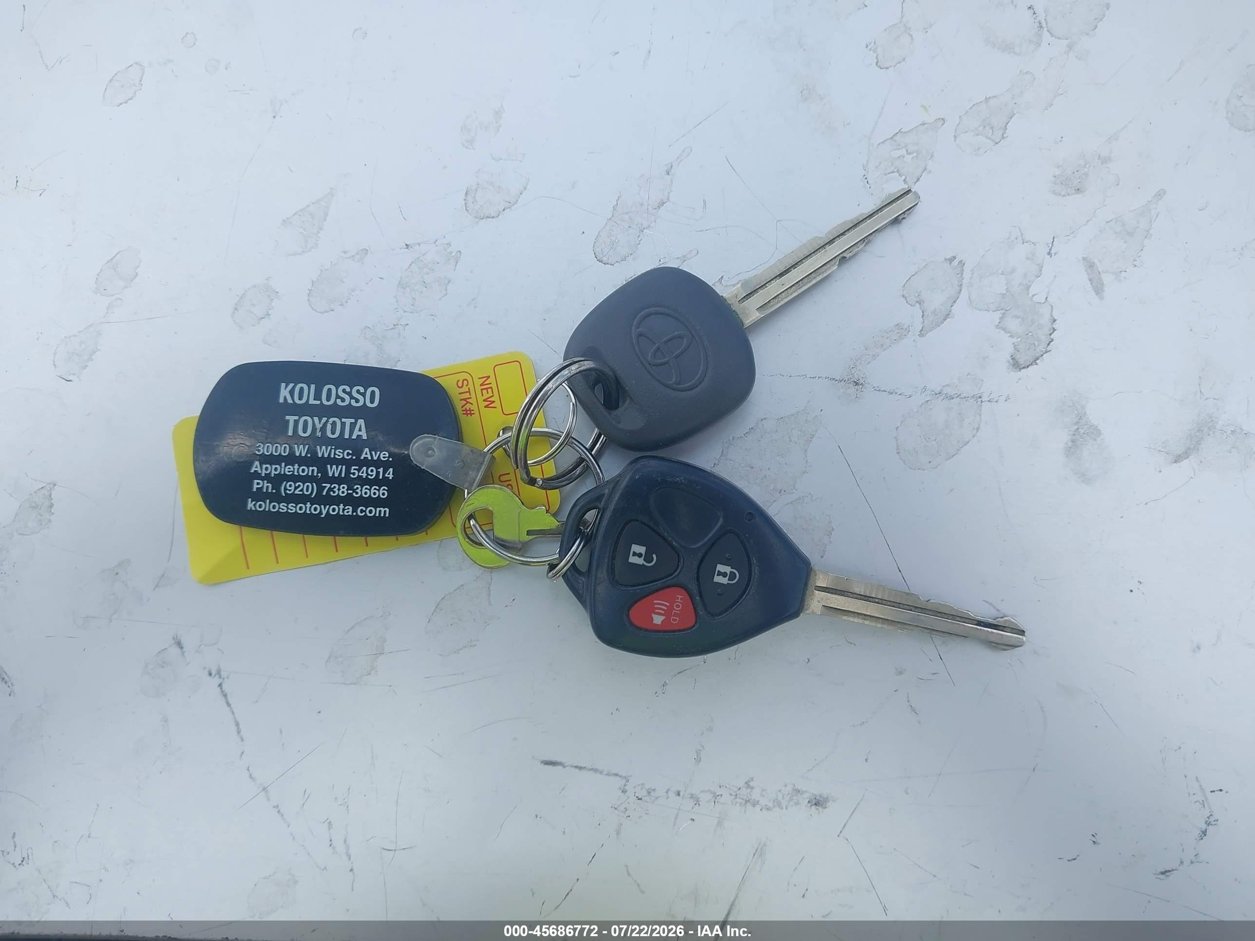 2011 Toyota Rav4   Blue vin: 2T3BF4DV9BW111424