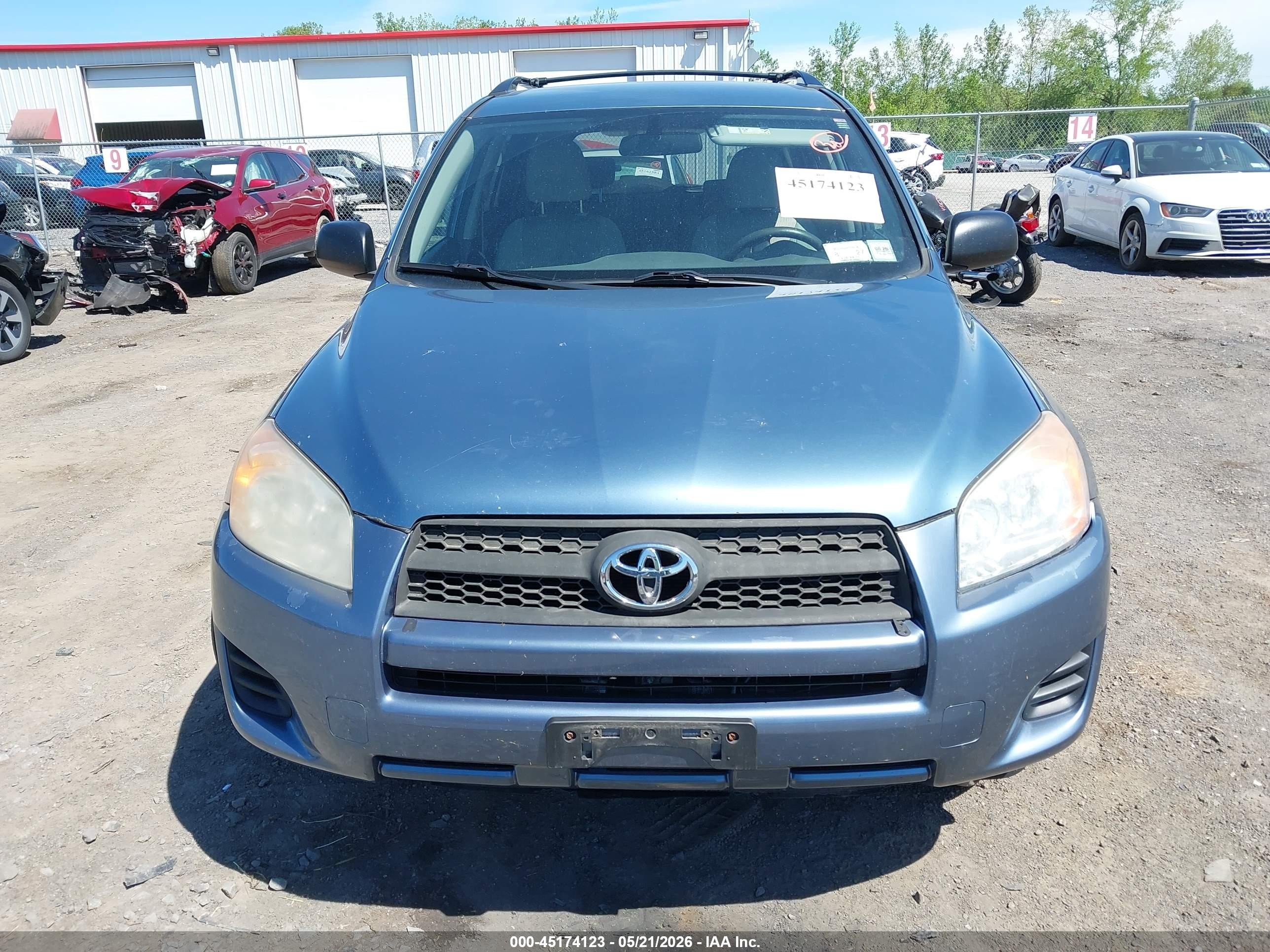 2011 Toyota Rav4   Синий vin: 2T3BF4DV9BW111990