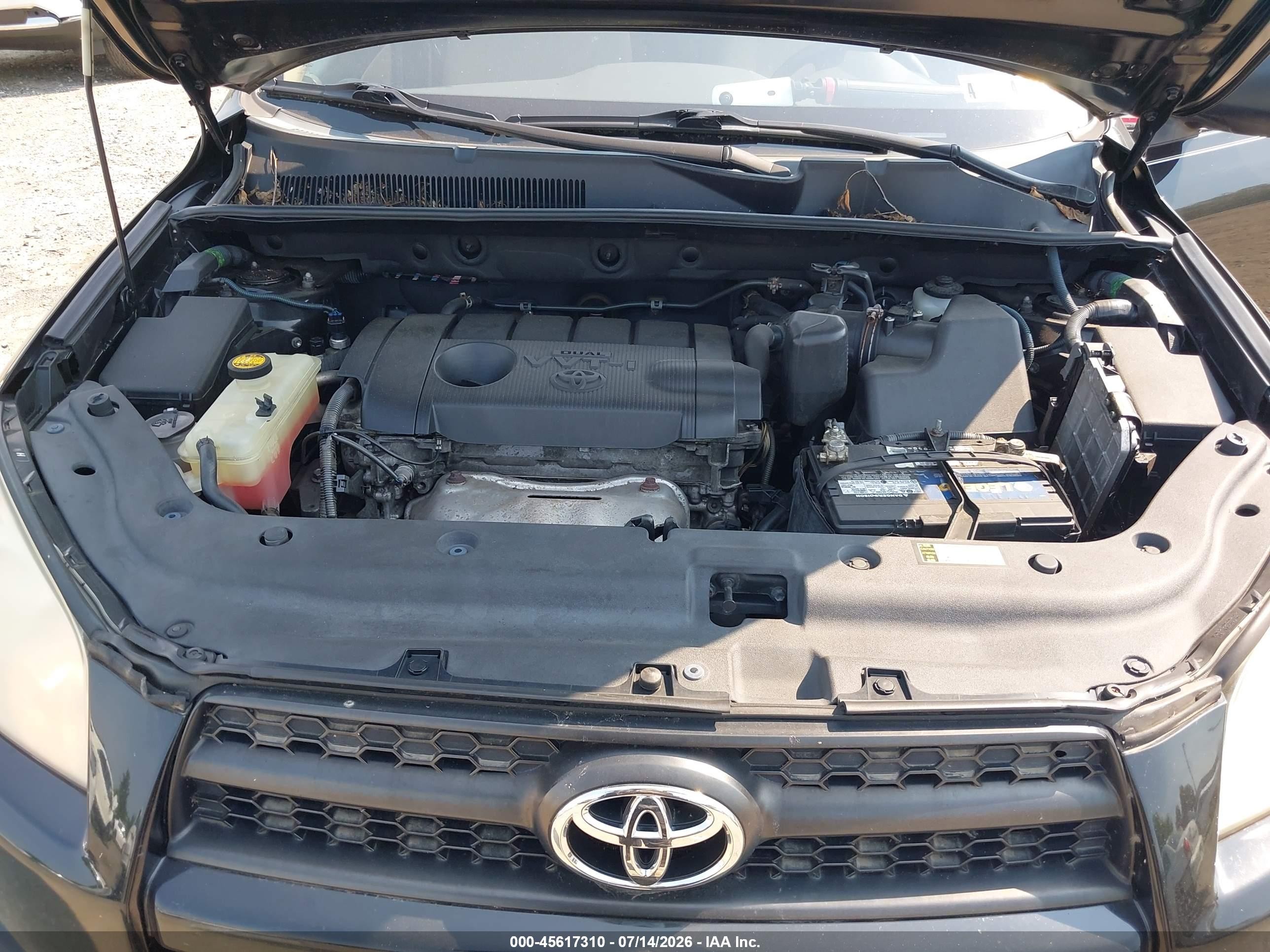 2011 Toyota Rav4   Черный vin: 2T3BF4DV9BW121693
