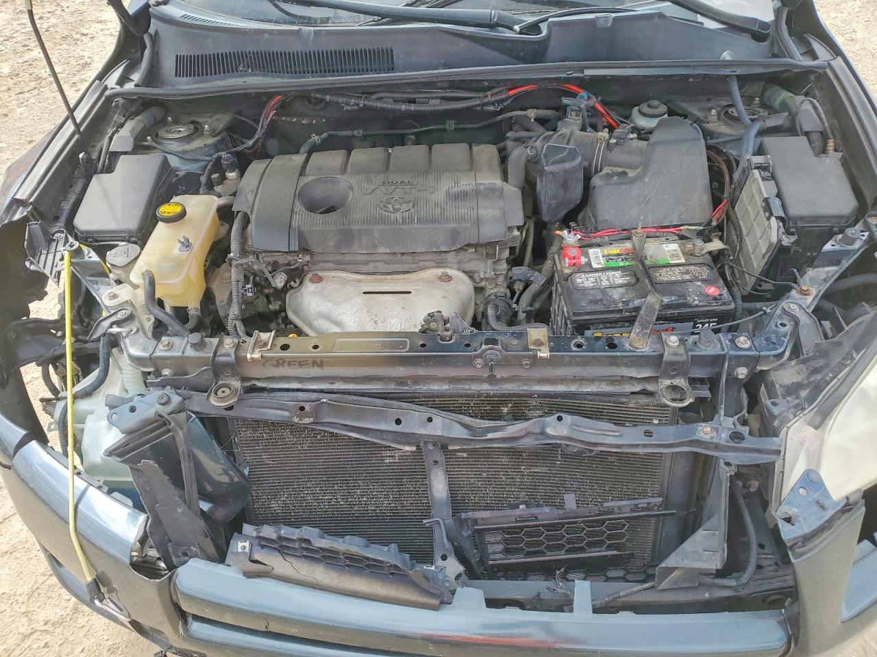 2011 Toyota Rav4 Base Green vin: 2T3BF4DV9BW125811