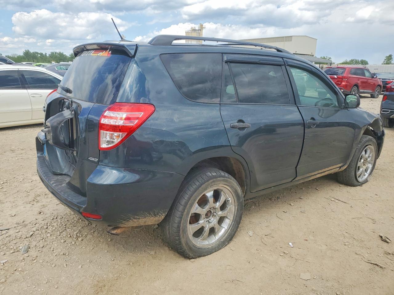 2011 Toyota Rav4 Base Green vin: 2T3BF4DV9BW125811