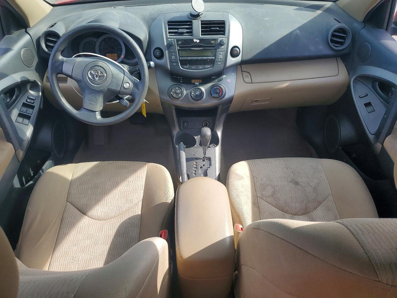2011 Toyota Rav4 Base Red vin: 2T3BF4DV9BW138235