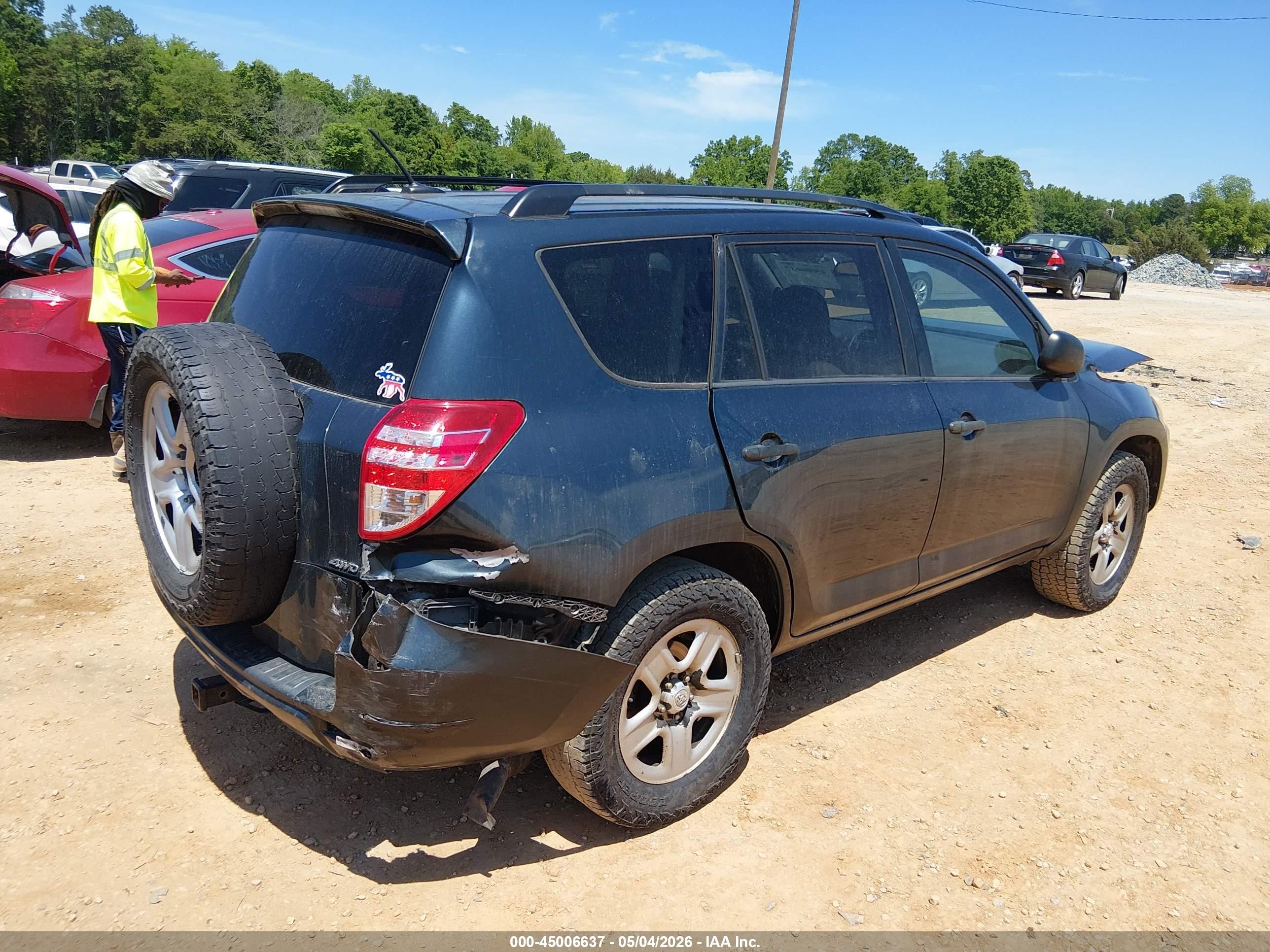 2011 Toyota Rav4   Navy vin: 2T3BF4DV9BW158470
