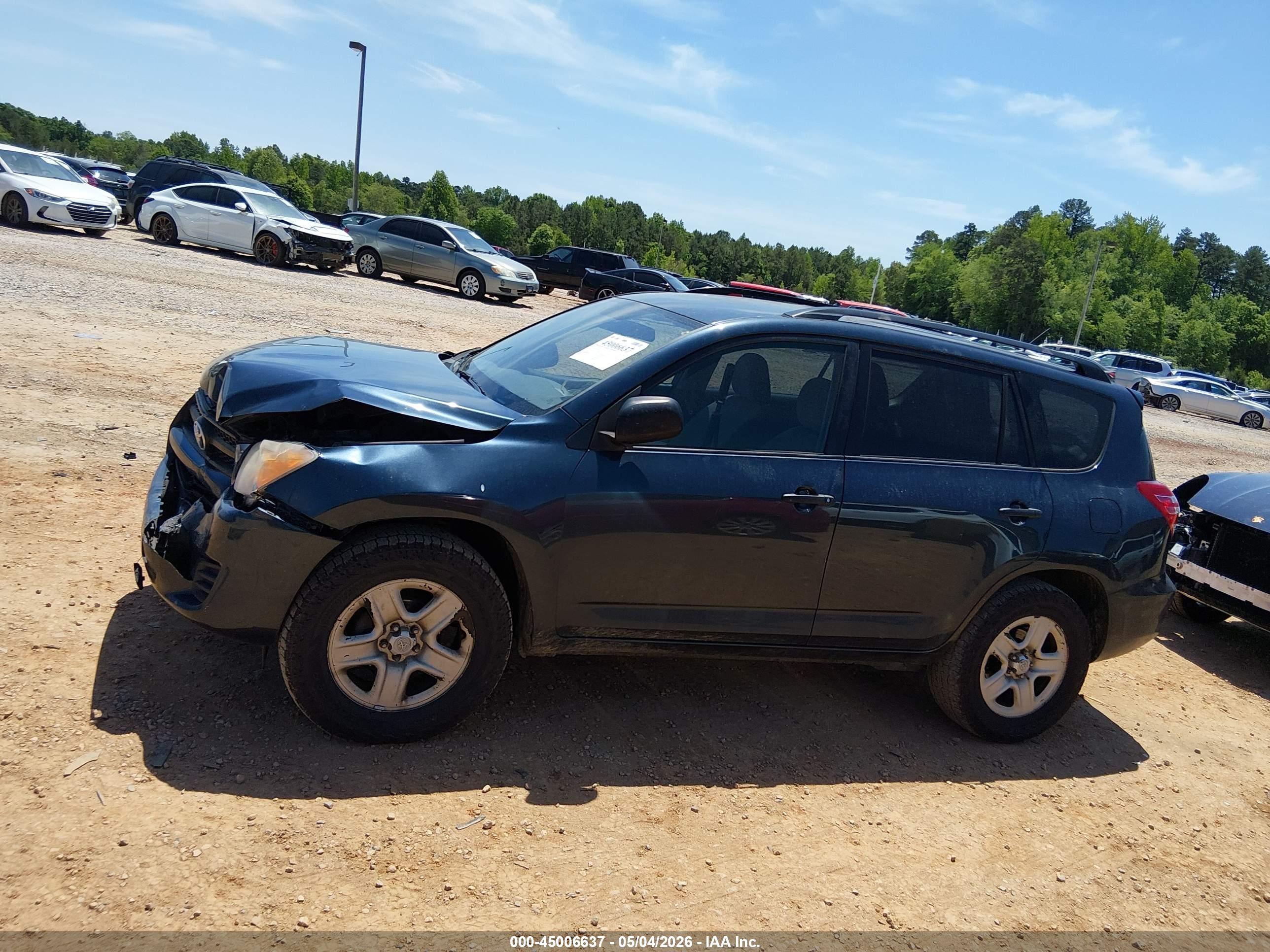 2011 Toyota Rav4   Navy vin: 2T3BF4DV9BW158470