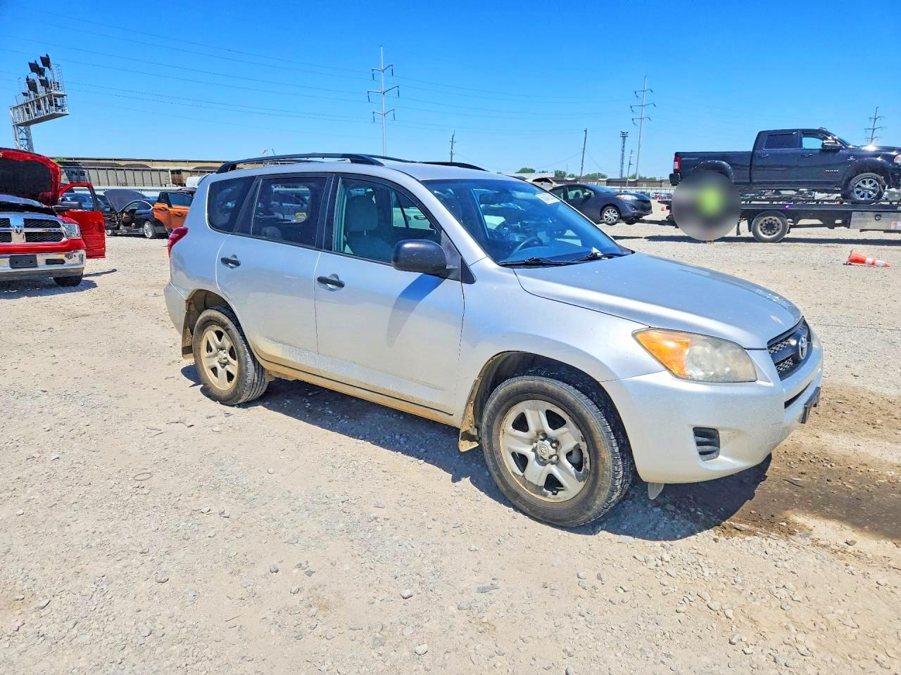 2011 Toyota Rav4 Base Silver vin: 2T3BF4DV9BW174992