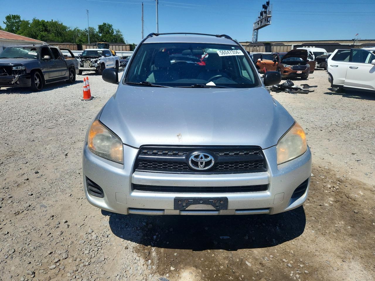 2011 Toyota Rav4 Base Silver vin: 2T3BF4DV9BW174992