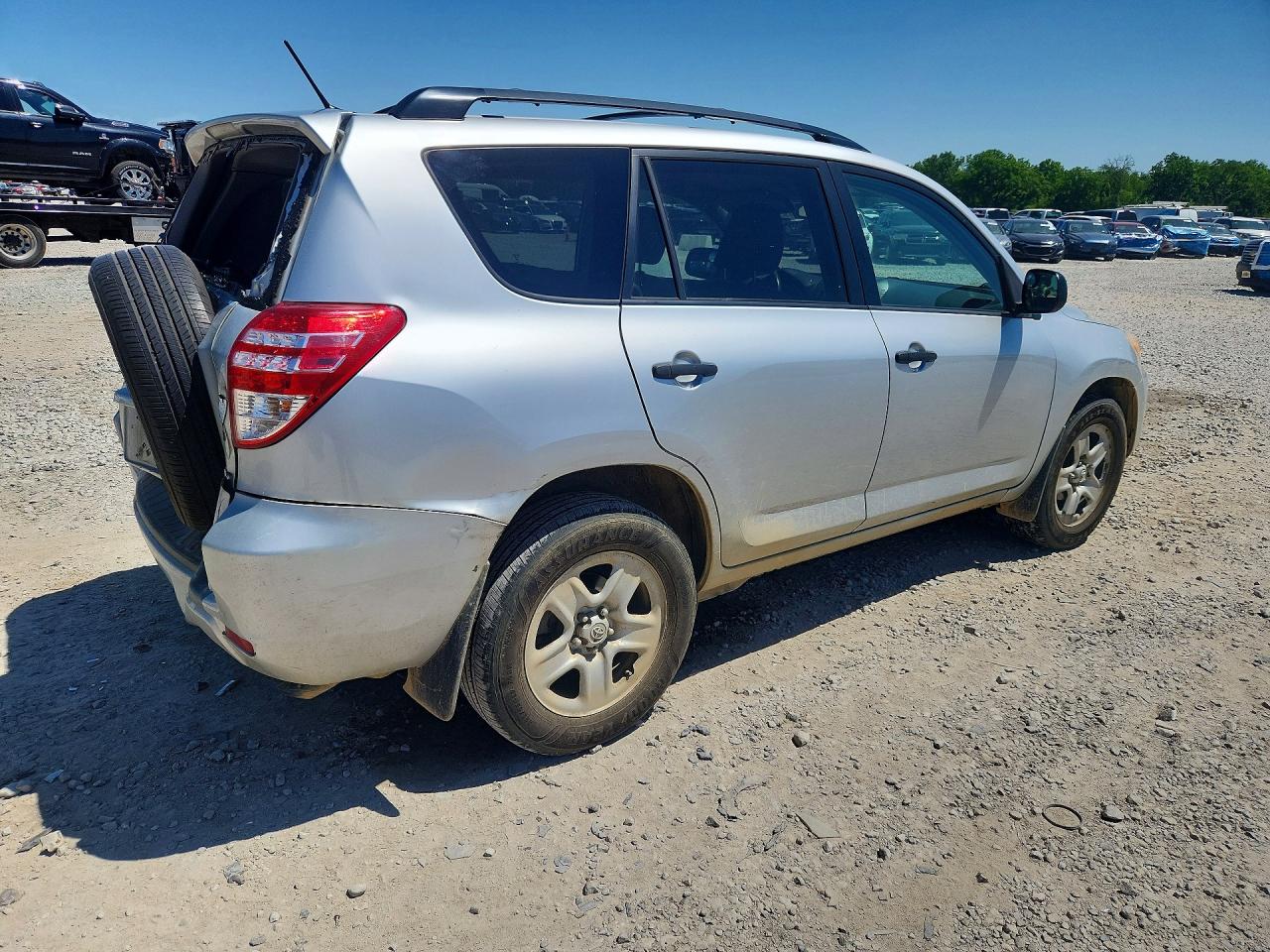 2011 Toyota Rav4 Base Silver vin: 2T3BF4DV9BW174992