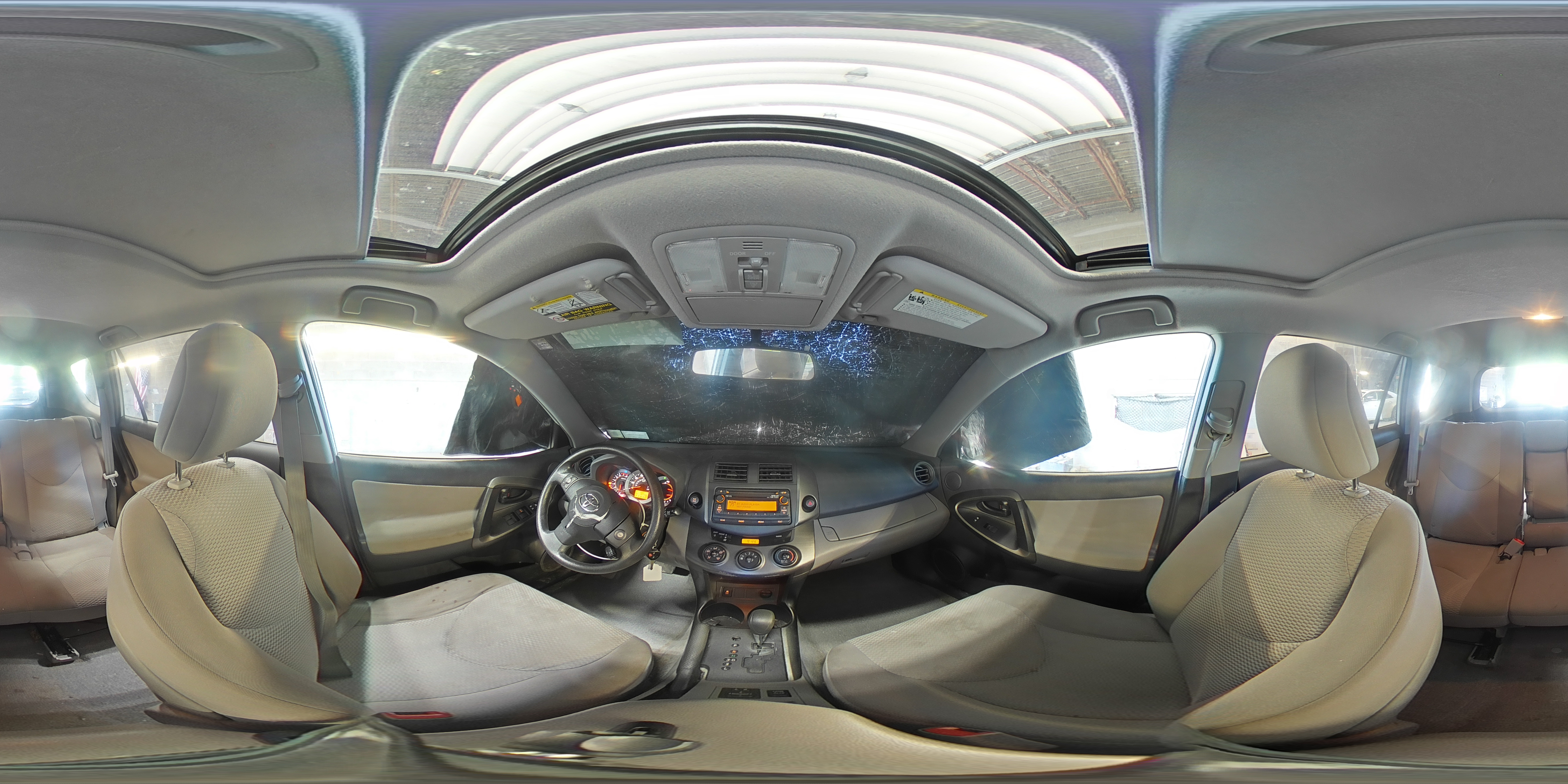 2012 Toyota Rav4 Base White vin: 2T3BF4DV9CW178591
