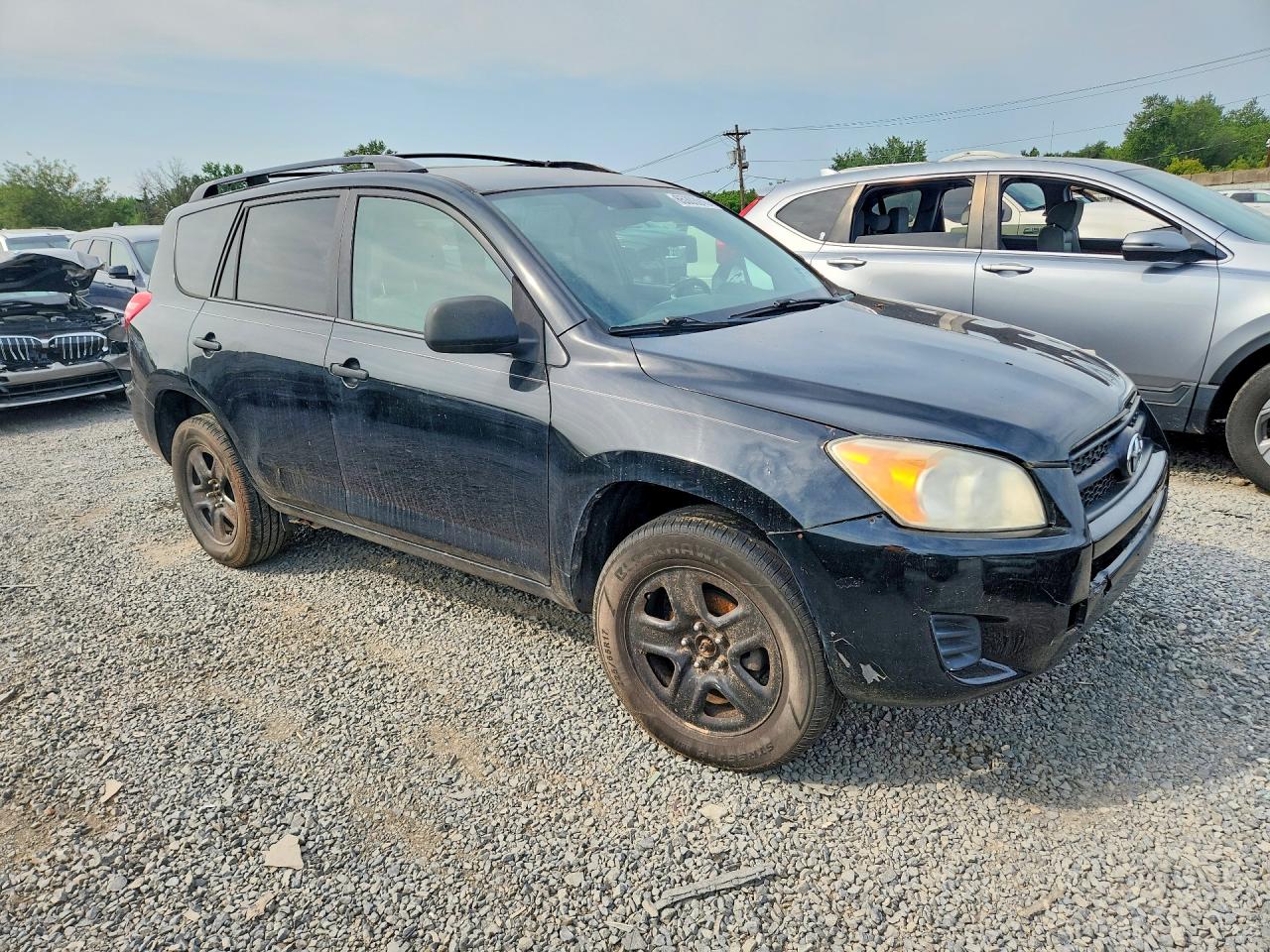 2012 Toyota Rav4 Base Black vin: 2T3BF4DV9CW192765