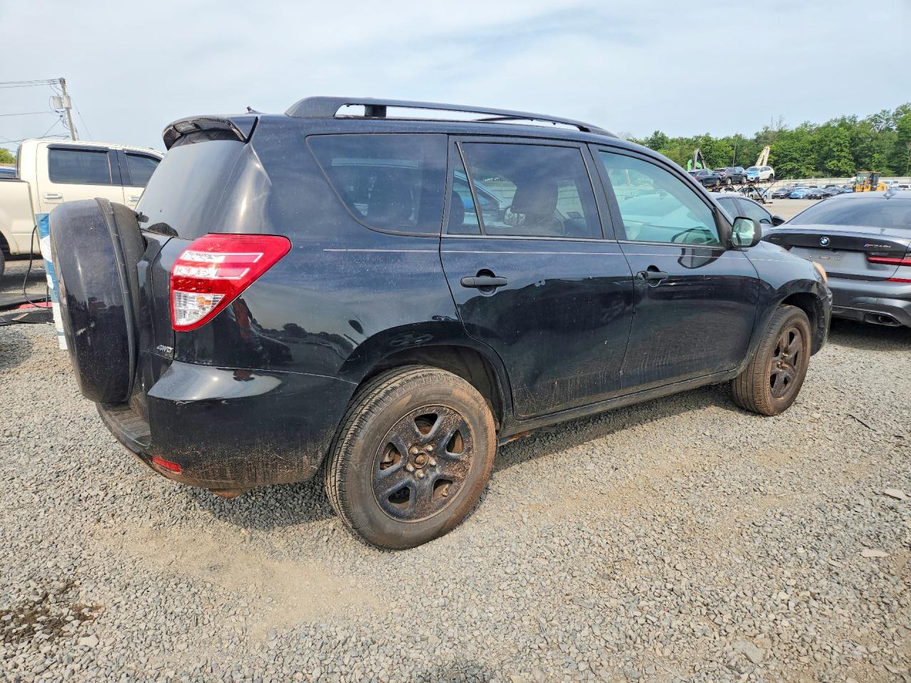 2012 Toyota Rav4 Base Black vin: 2T3BF4DV9CW192765