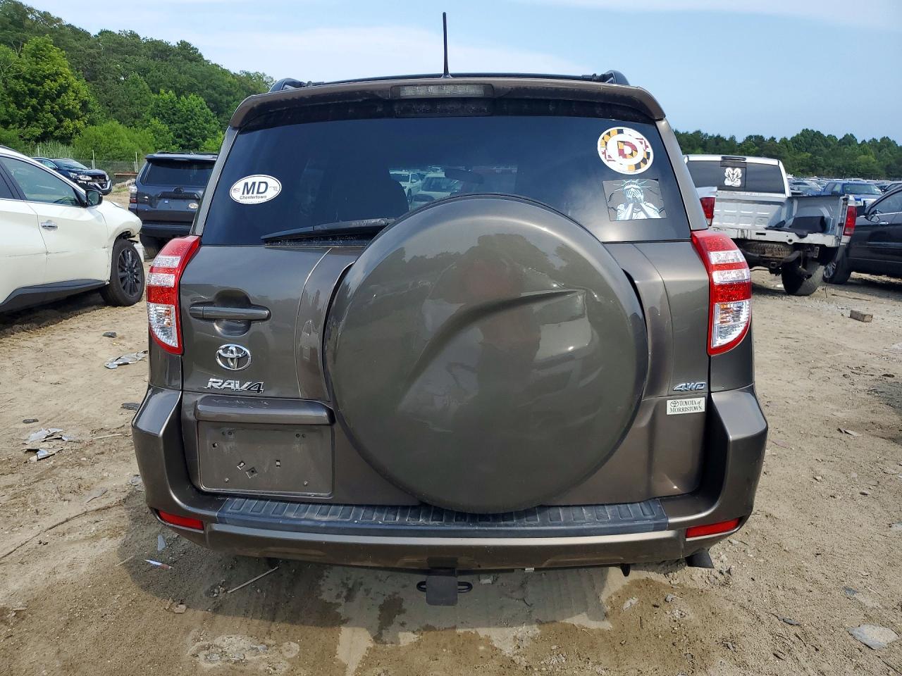 2012 Toyota Rav4 Base Brown vin: 2T3BF4DV9CW195018