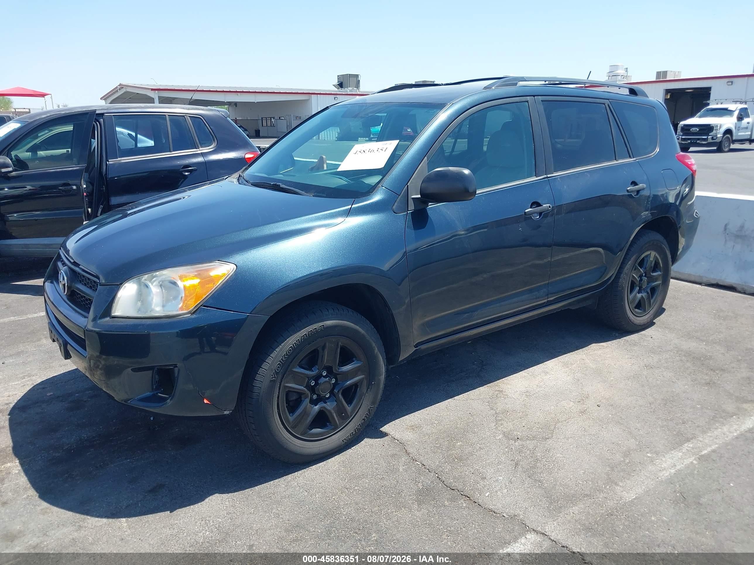 2012 Toyota Rav4   Blue vin: 2T3BF4DV9CW213761