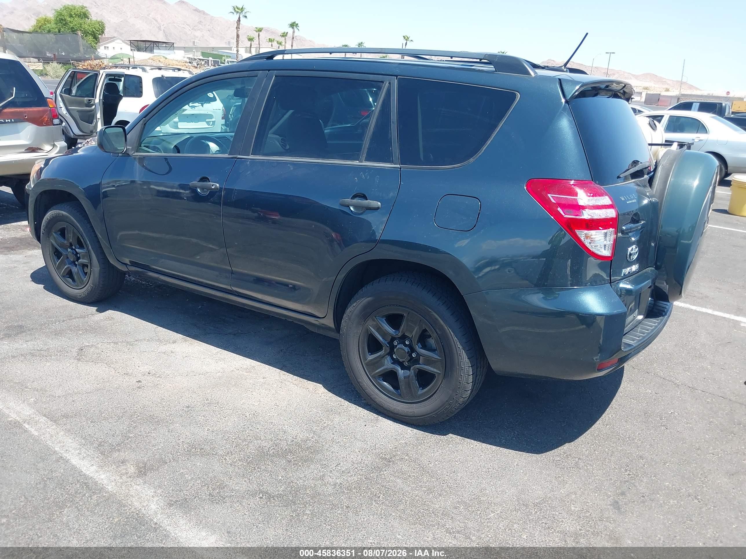 2012 Toyota Rav4   Blue vin: 2T3BF4DV9CW213761