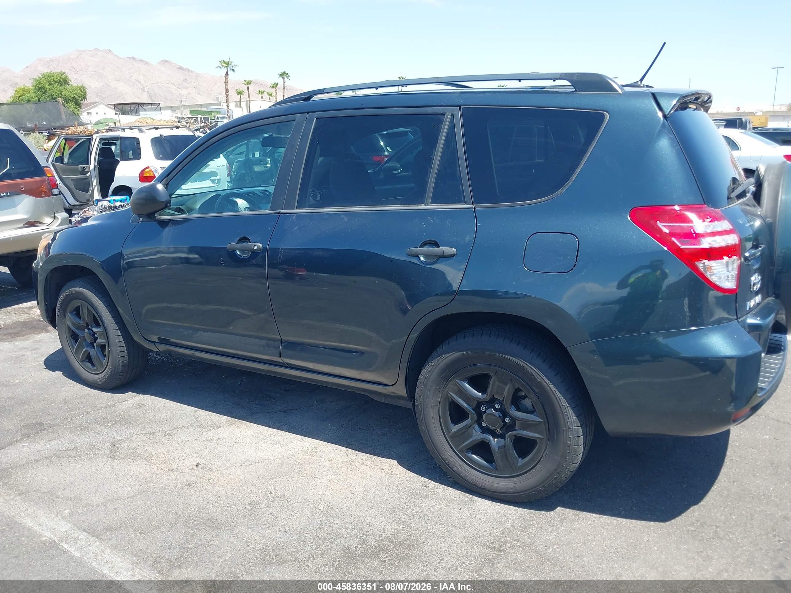 2012 Toyota Rav4   Blue vin: 2T3BF4DV9CW213761