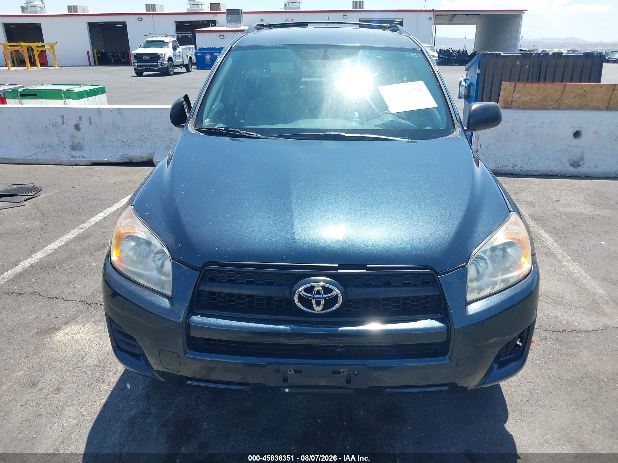 2012 Toyota Rav4   Blue vin: 2T3BF4DV9CW213761