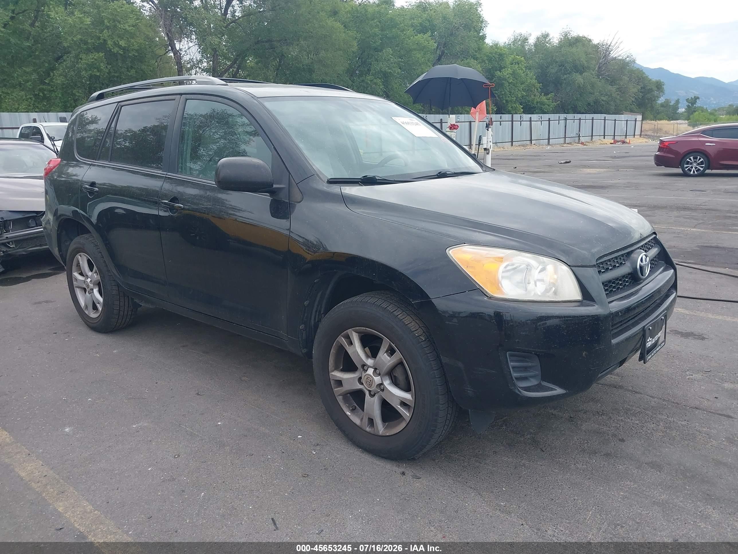 2012 Toyota Rav4 Black vin: 2T3BF4DV9CW215543