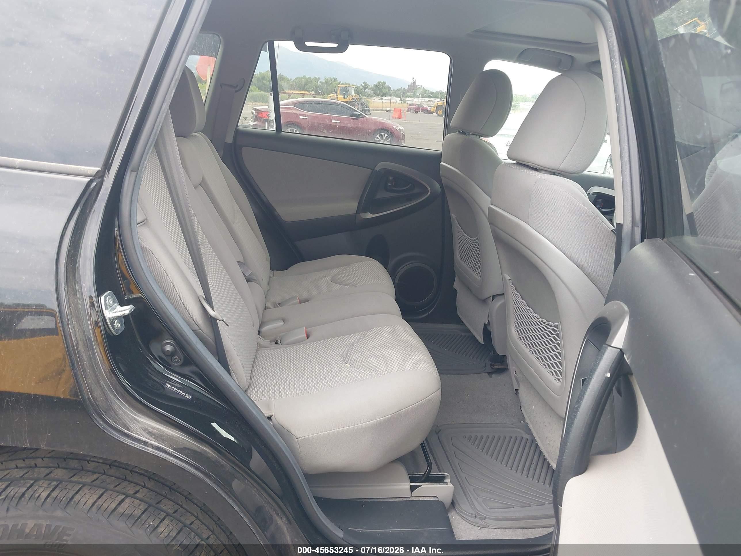 2012 Toyota Rav4 Черный vin: 2T3BF4DV9CW215543