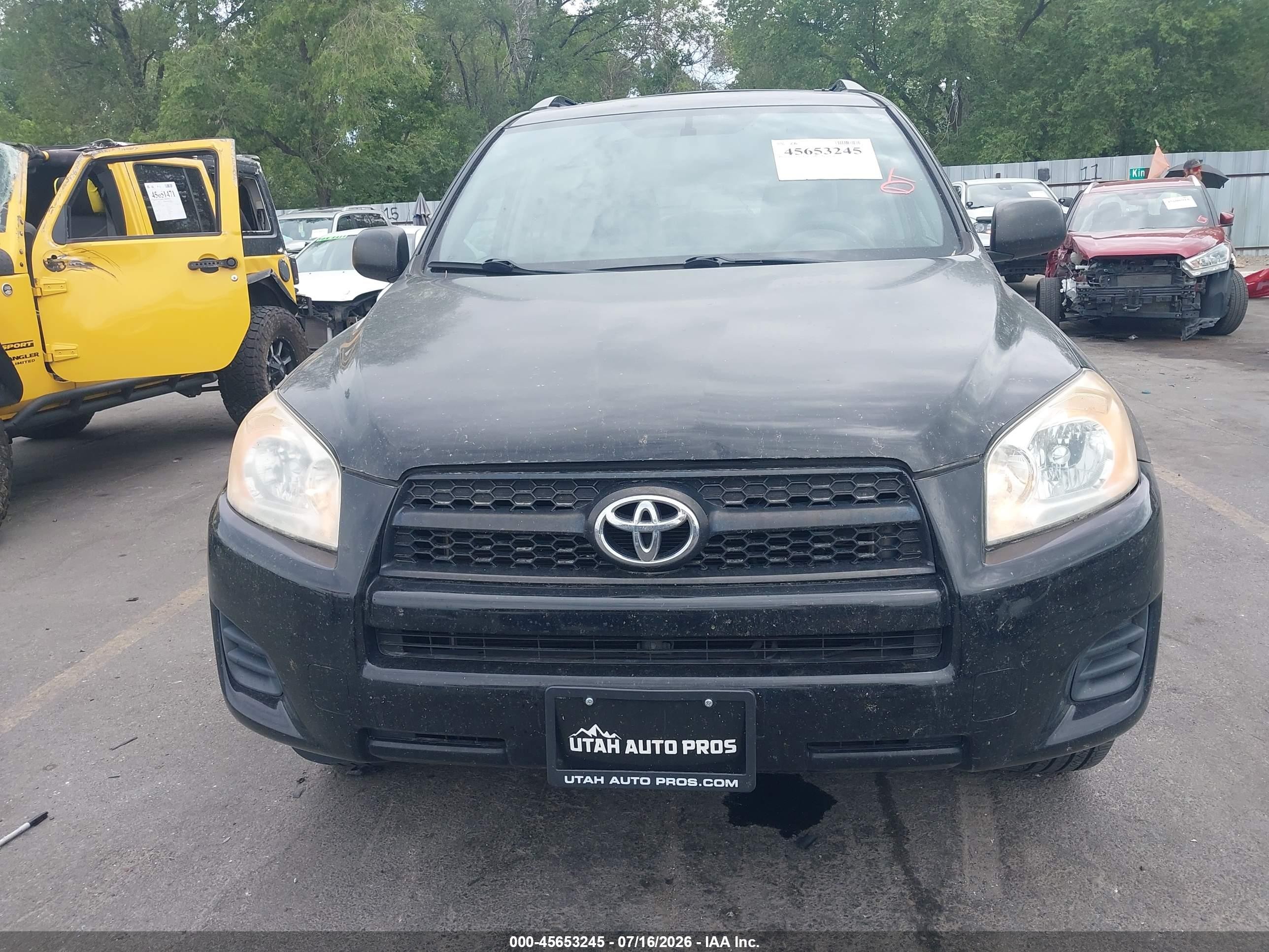 2012 Toyota Rav4 Черный vin: 2T3BF4DV9CW215543