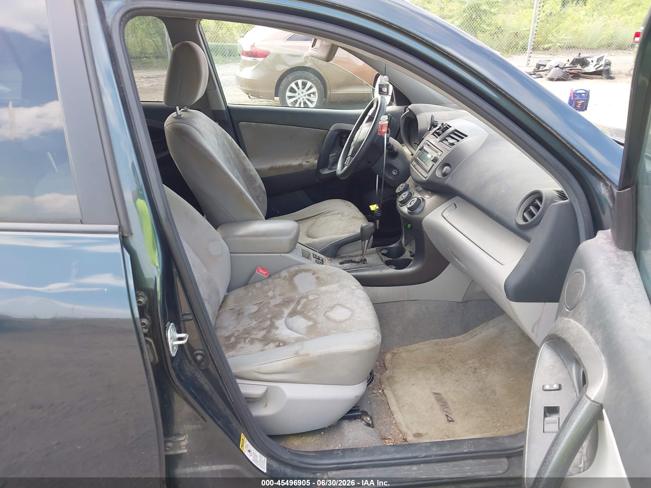 2012 Toyota Rav4   Серый vin: 2T3BF4DV9CW216286