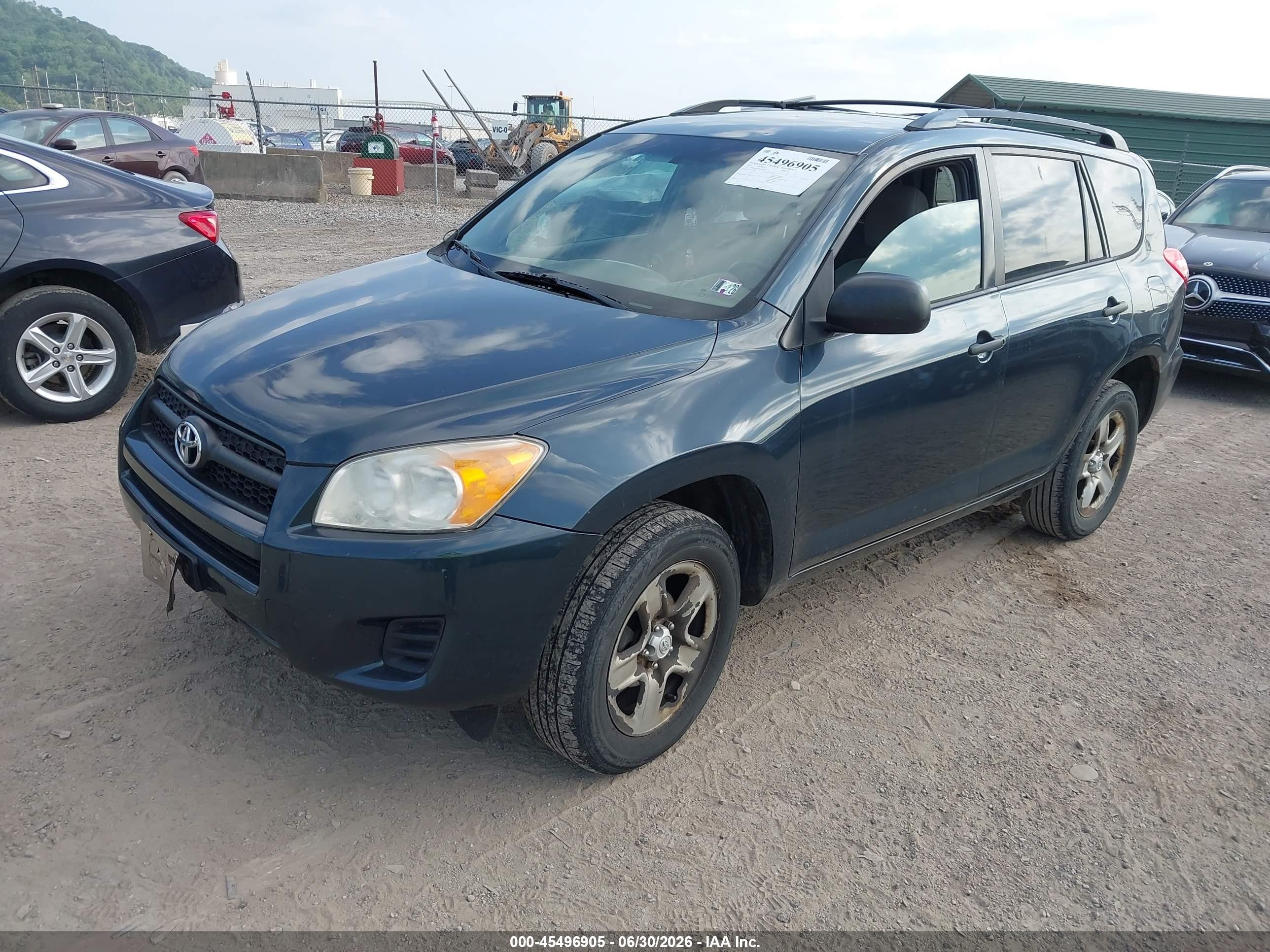 2012 Toyota Rav4   Серый vin: 2T3BF4DV9CW216286