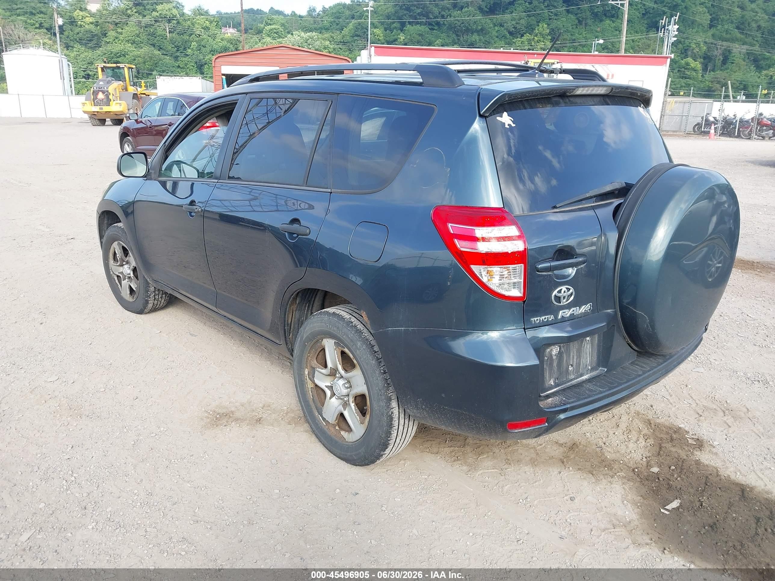 2012 Toyota Rav4   Серый vin: 2T3BF4DV9CW216286
