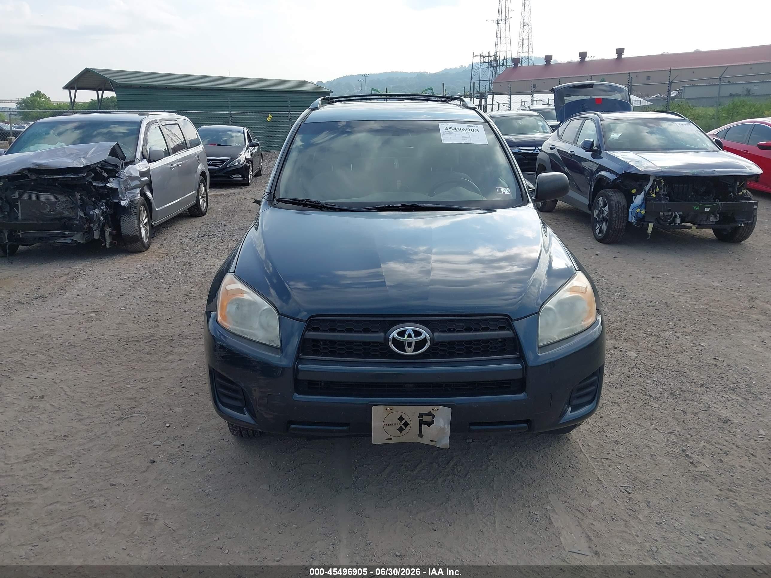 2012 Toyota Rav4   Серый vin: 2T3BF4DV9CW216286