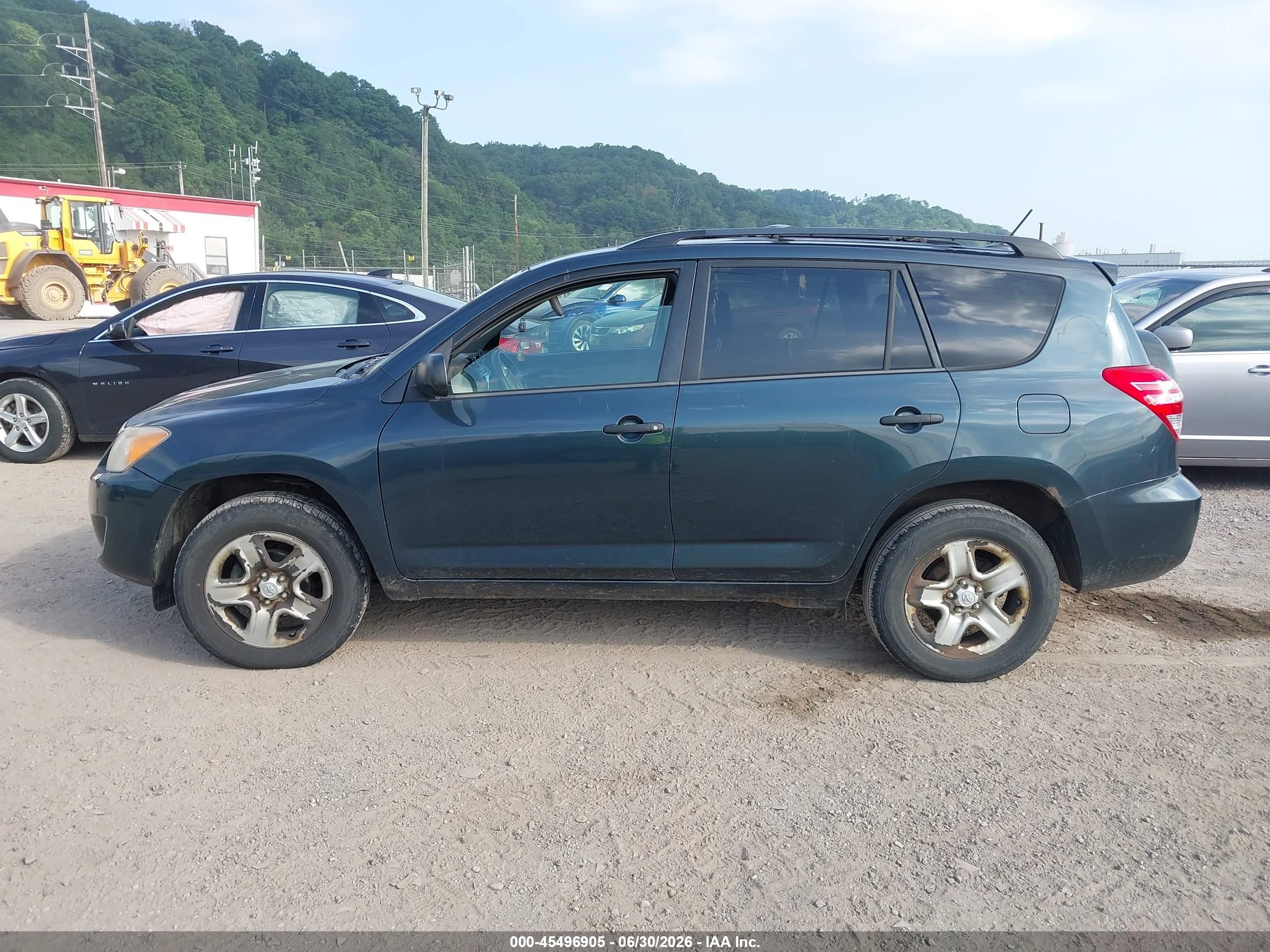 2012 Toyota Rav4   Серый vin: 2T3BF4DV9CW216286