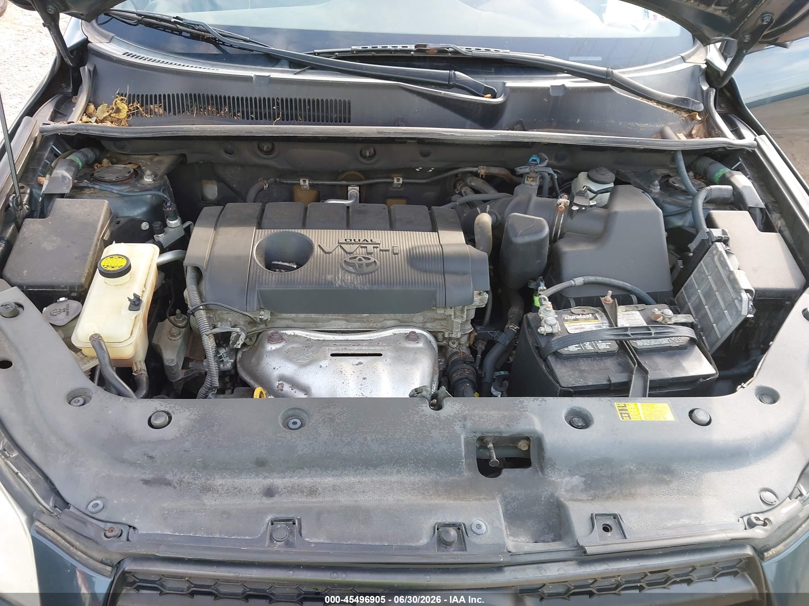 2012 Toyota Rav4   Серый vin: 2T3BF4DV9CW216286