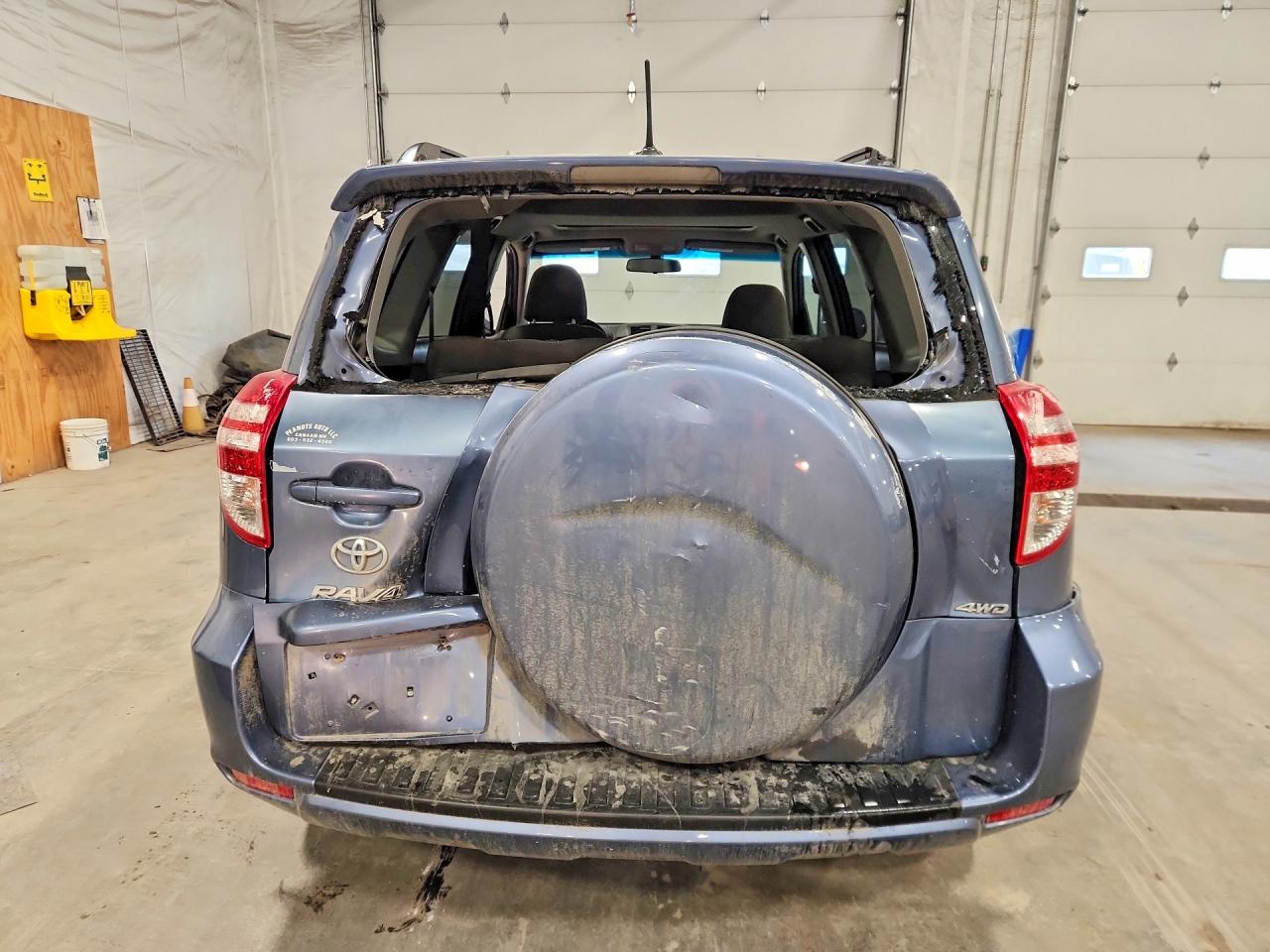 2012 Toyota Rav4 Base Blue vin: 2T3BF4DV9CW219138