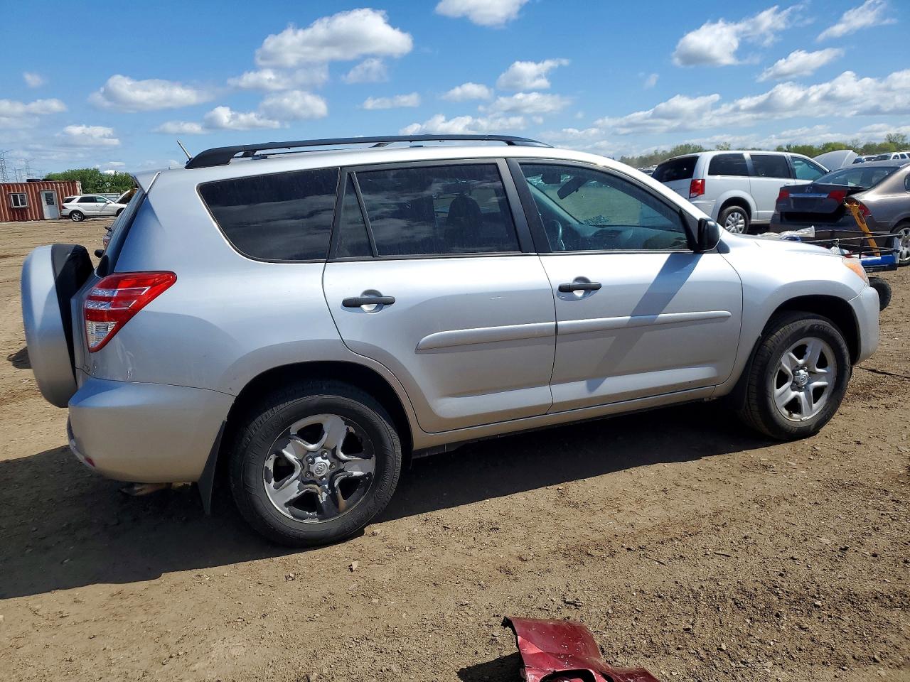 2012 Toyota Rav4 Base Silver vin: 2T3BF4DV9CW225568