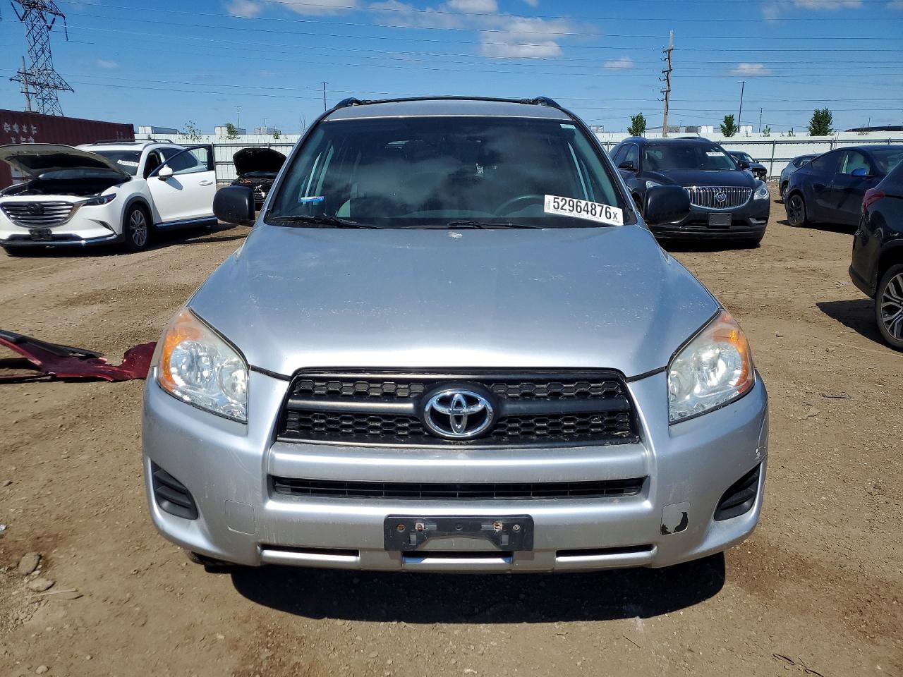 2012 Toyota Rav4 Base Silver vin: 2T3BF4DV9CW225568