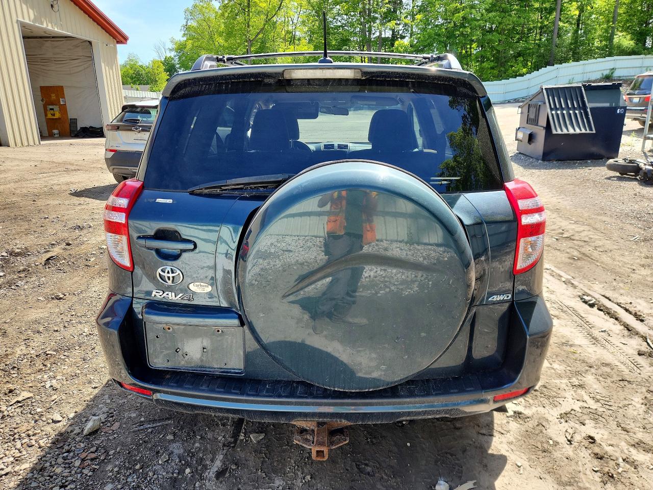 2012 Toyota Rav4 Base Gray vin: 2T3BF4DV9CW240989