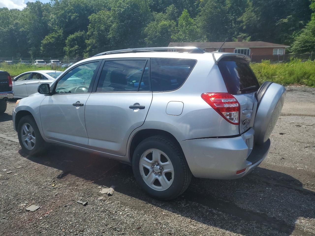 2012 Toyota Rav4 Base Silver vin: 2T3BF4DV9CW241656