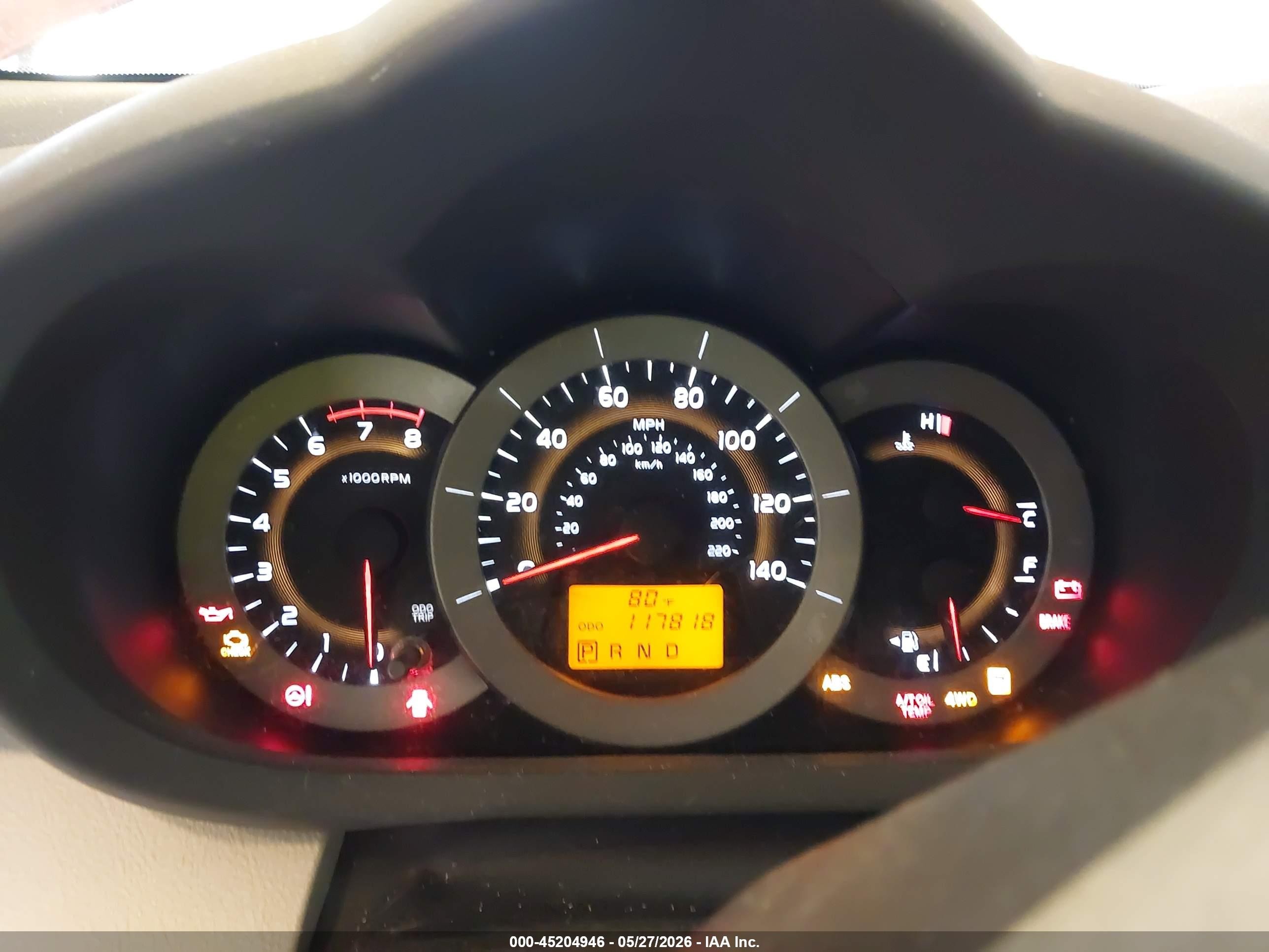 2012 Toyota Rav4   Red vin: 2T3BF4DV9CW241933