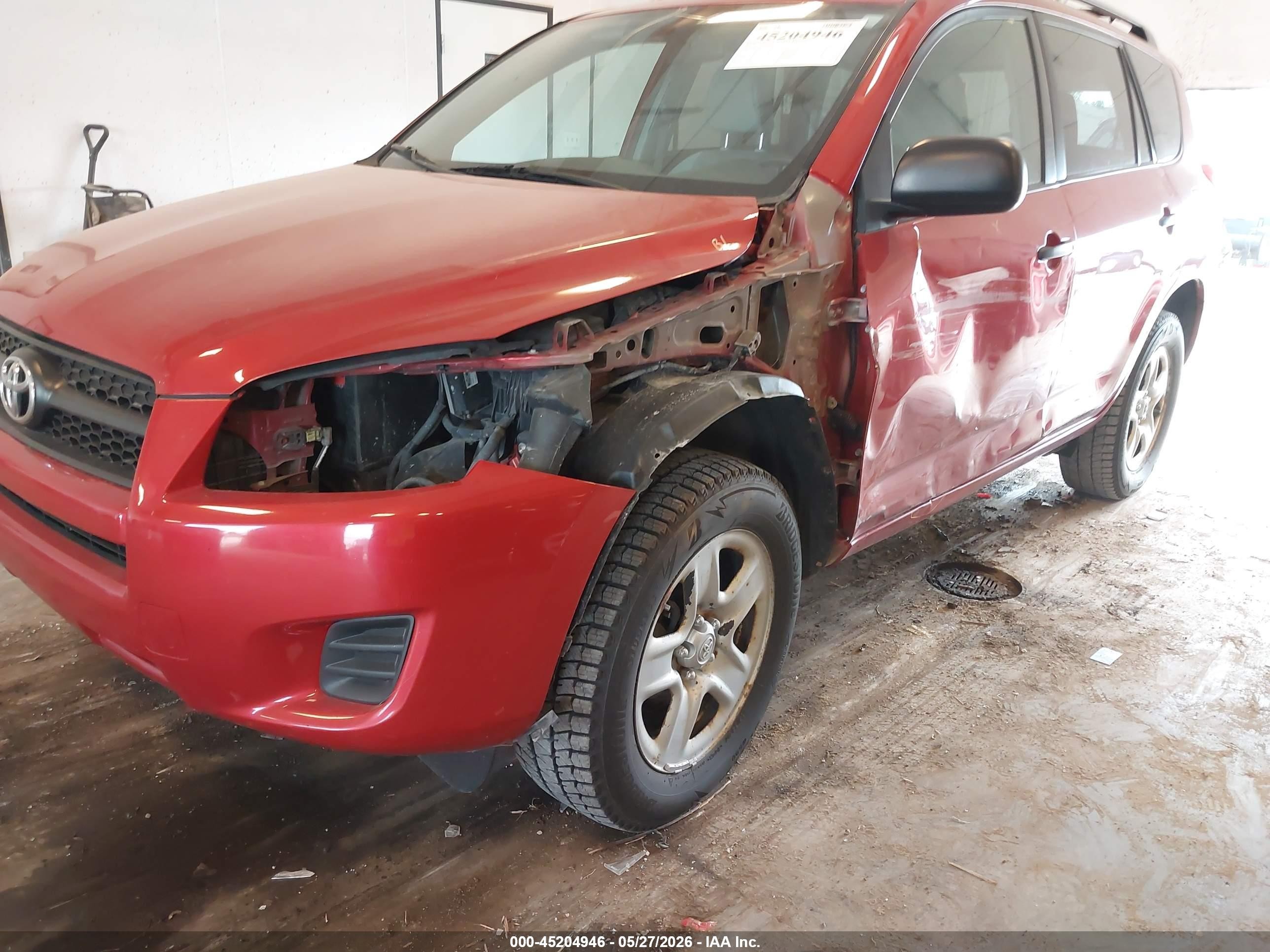 2012 Toyota Rav4   Red vin: 2T3BF4DV9CW241933
