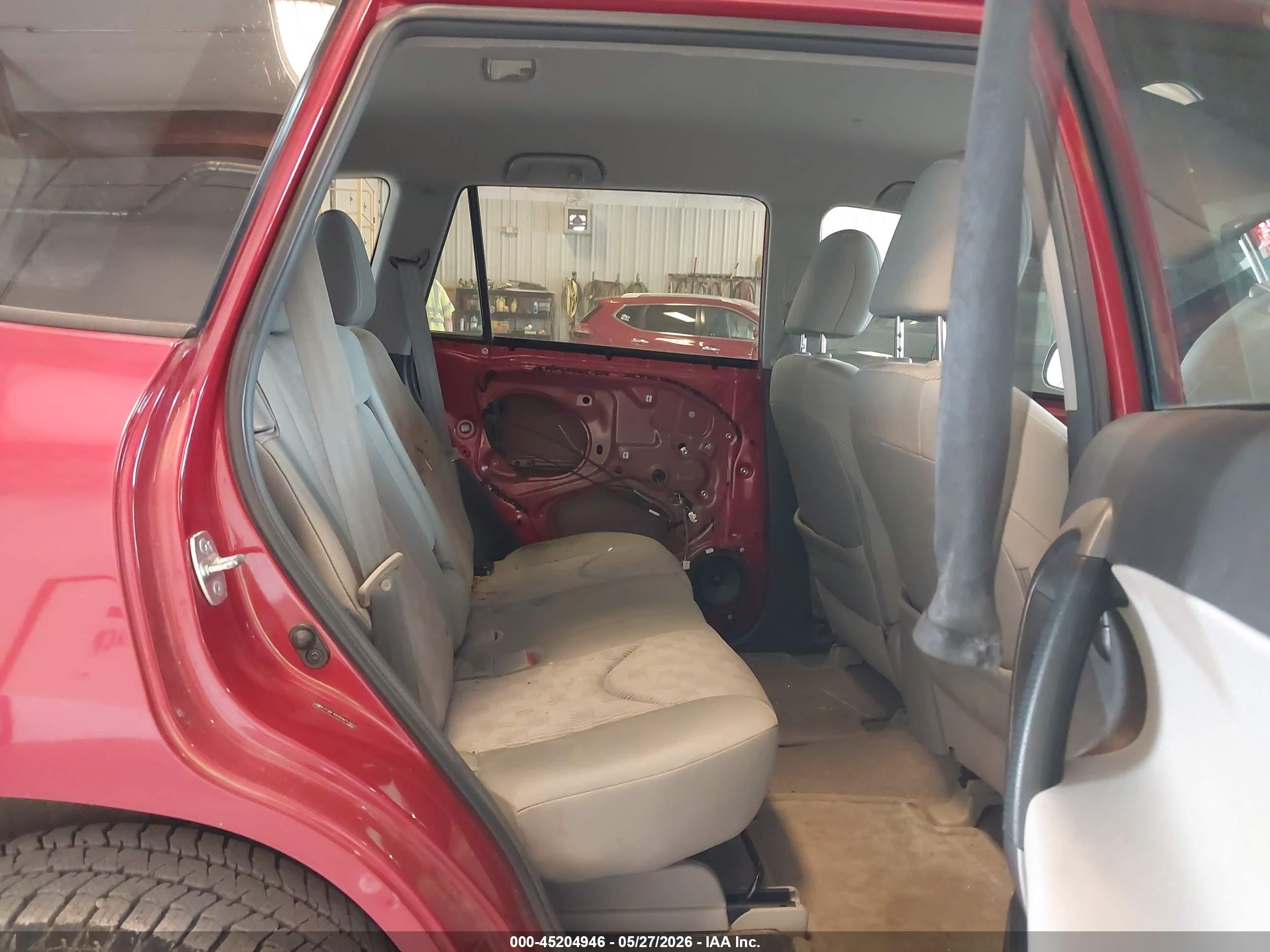 2012 Toyota Rav4   Red vin: 2T3BF4DV9CW241933