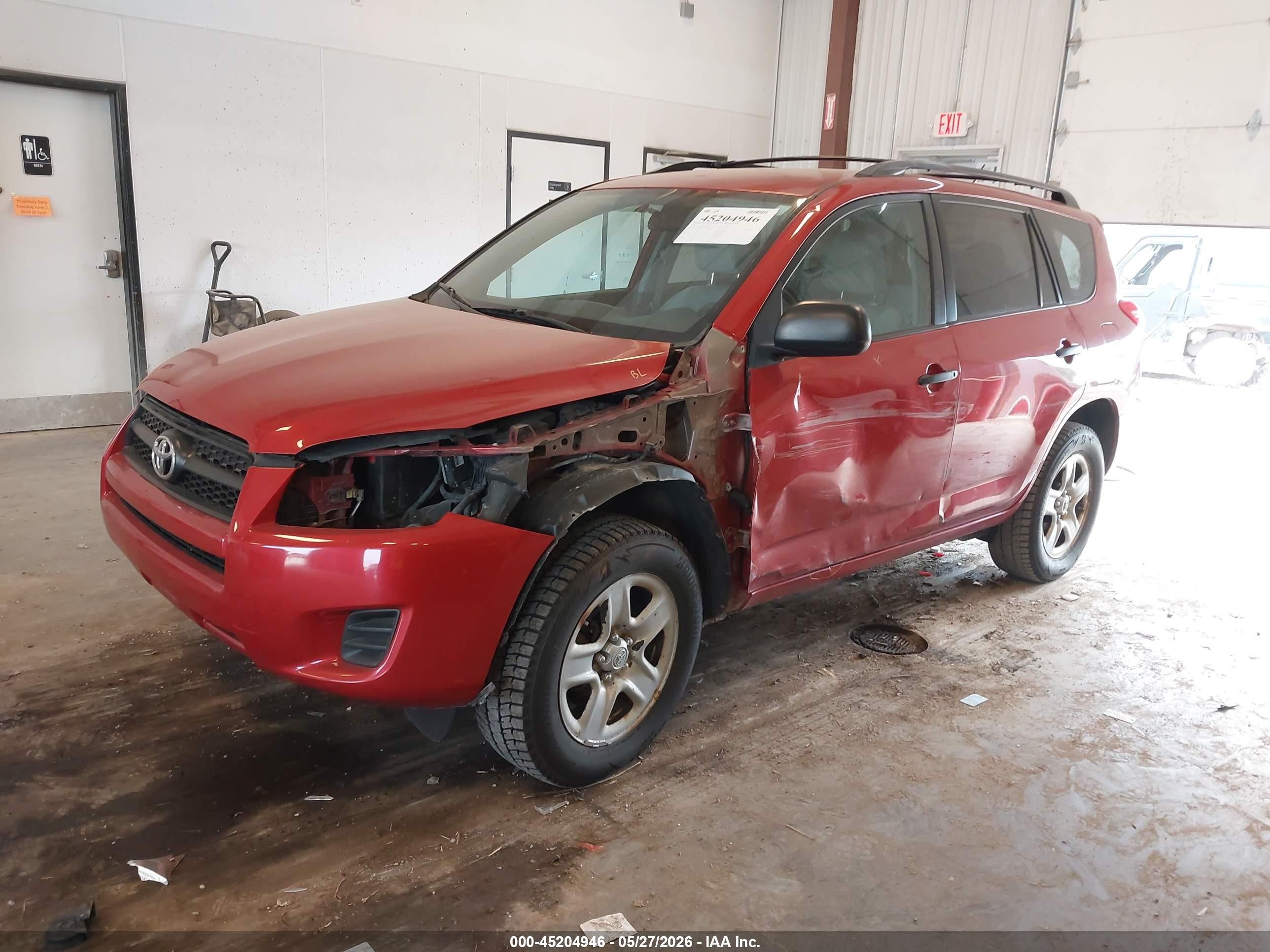 2012 Toyota Rav4   Red vin: 2T3BF4DV9CW241933