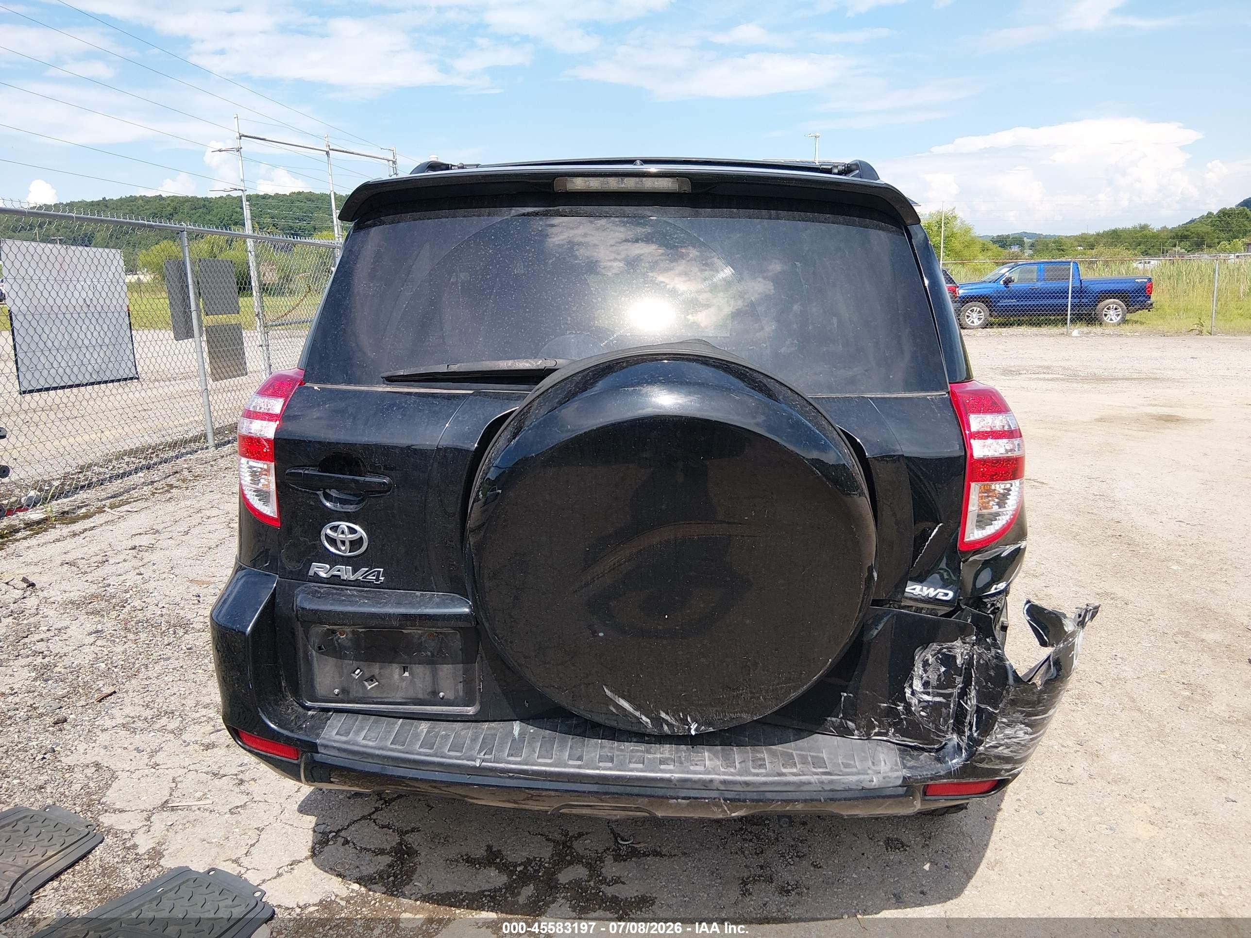 2012 Toyota Rav4 Черный vin: 2T3BF4DV9CW246517
