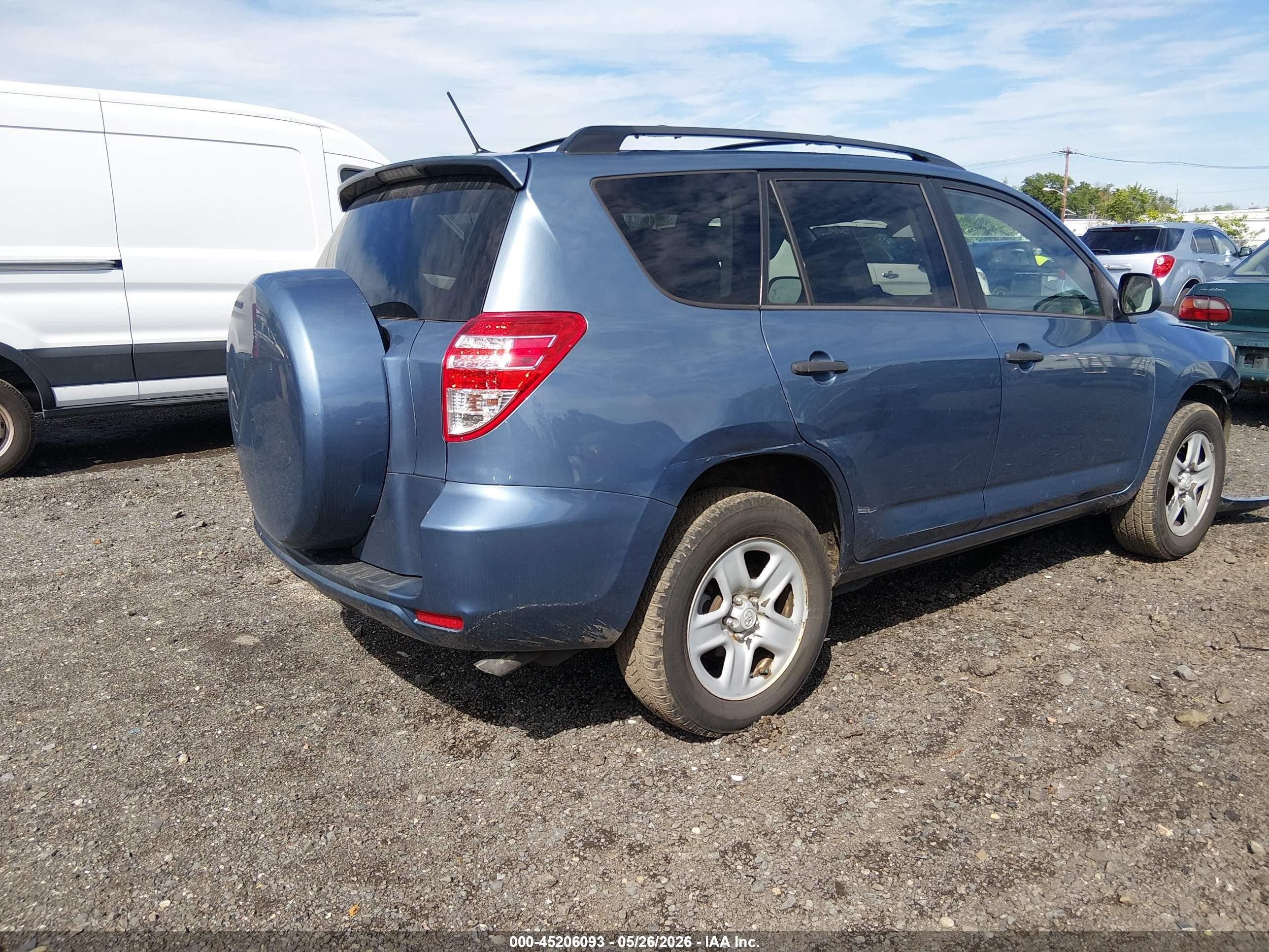 2012 Toyota Rav4   Light Blue vin: 2T3BF4DV9CW247182