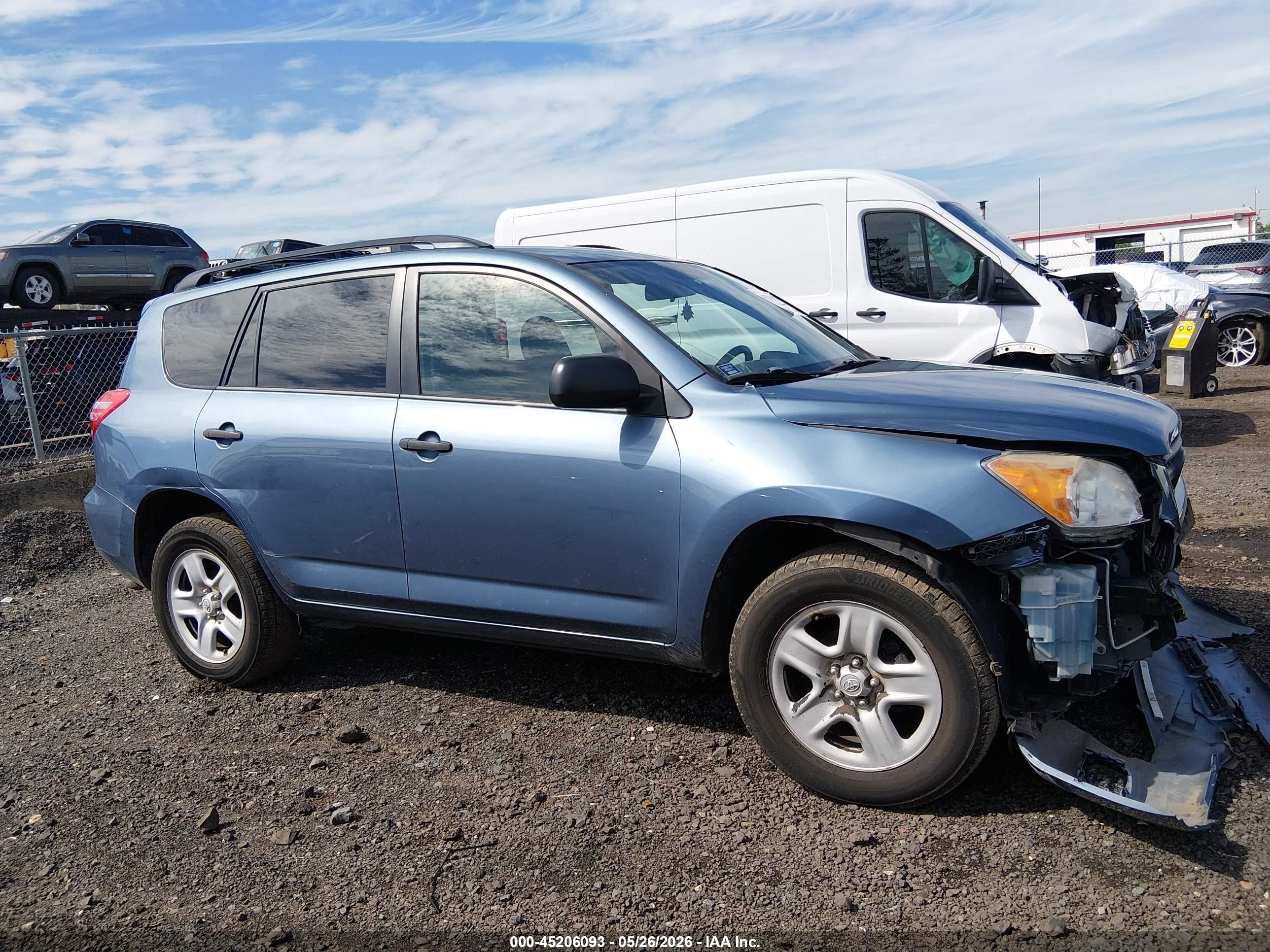 2012 Toyota Rav4   Light Blue vin: 2T3BF4DV9CW247182