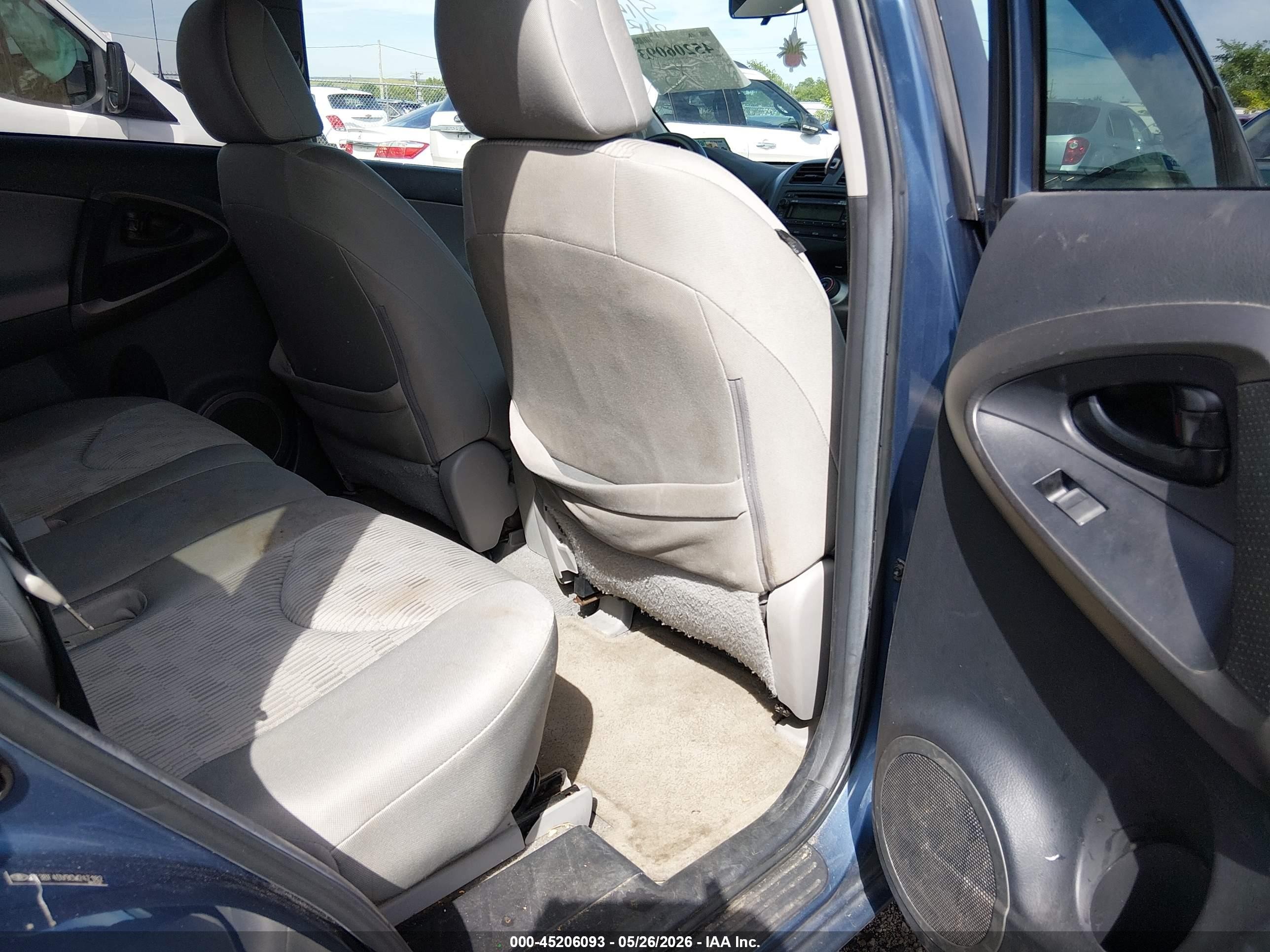 2012 Toyota Rav4   Light Blue vin: 2T3BF4DV9CW247182