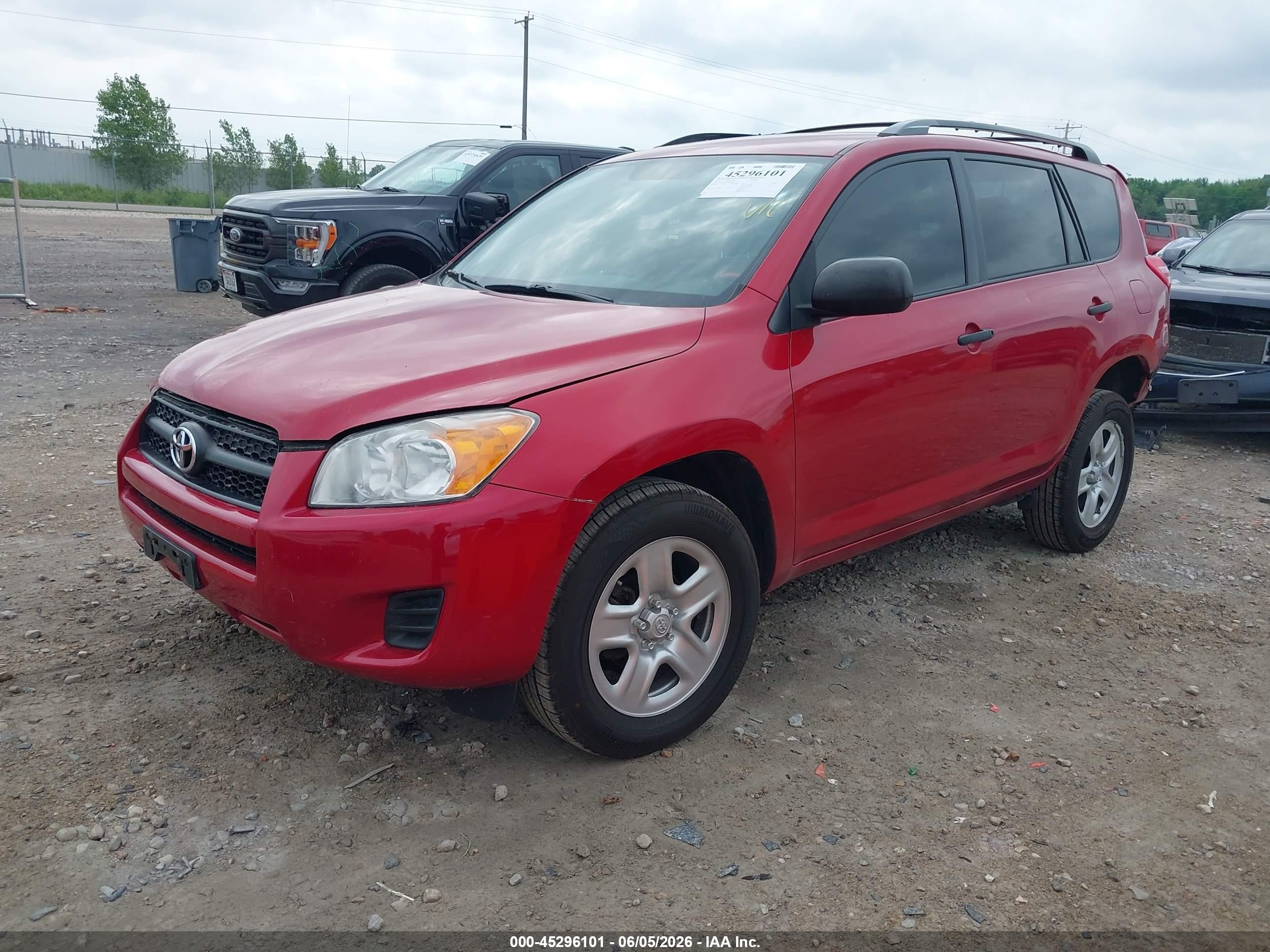 2012 Toyota Rav4 Red vin: 2T3BF4DV9CW248977