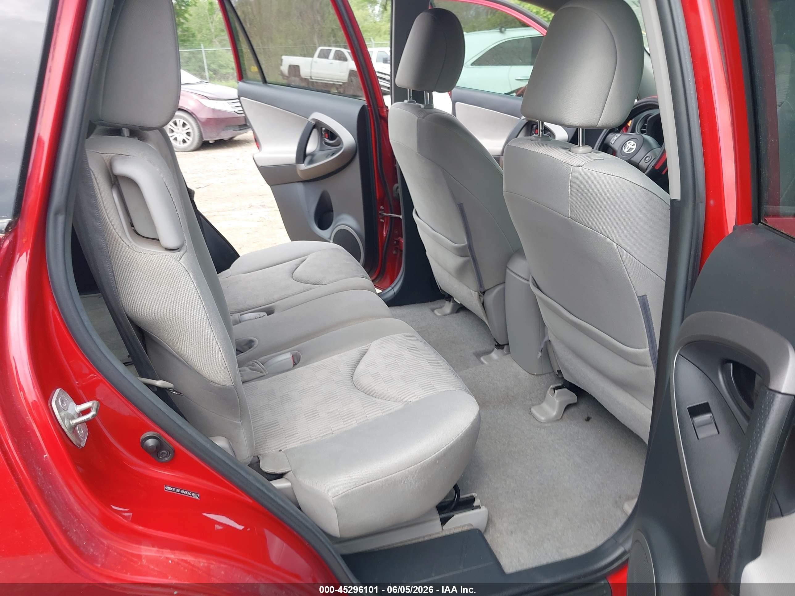 2012 Toyota Rav4 Red vin: 2T3BF4DV9CW248977