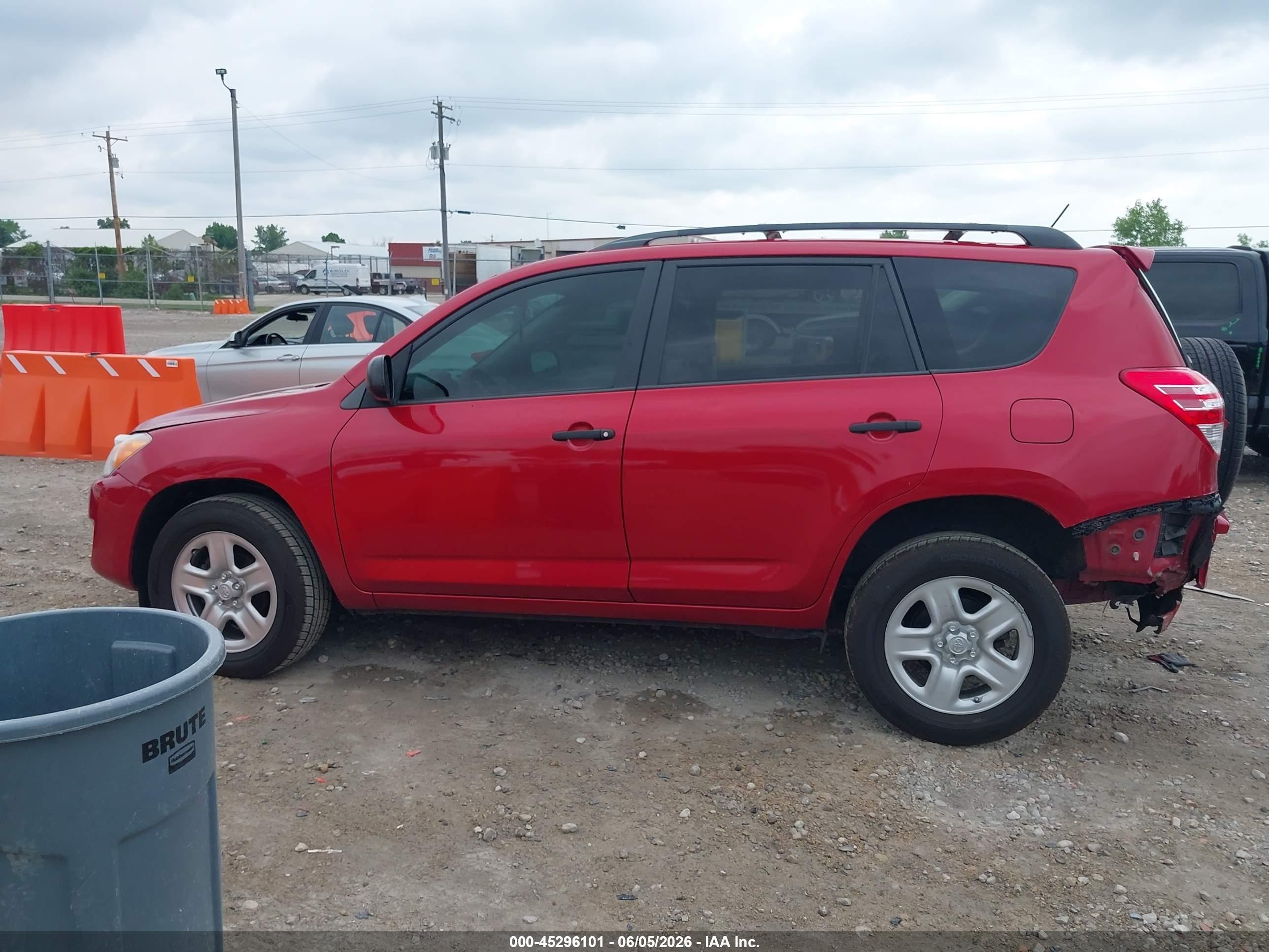 2012 Toyota Rav4 Red vin: 2T3BF4DV9CW248977