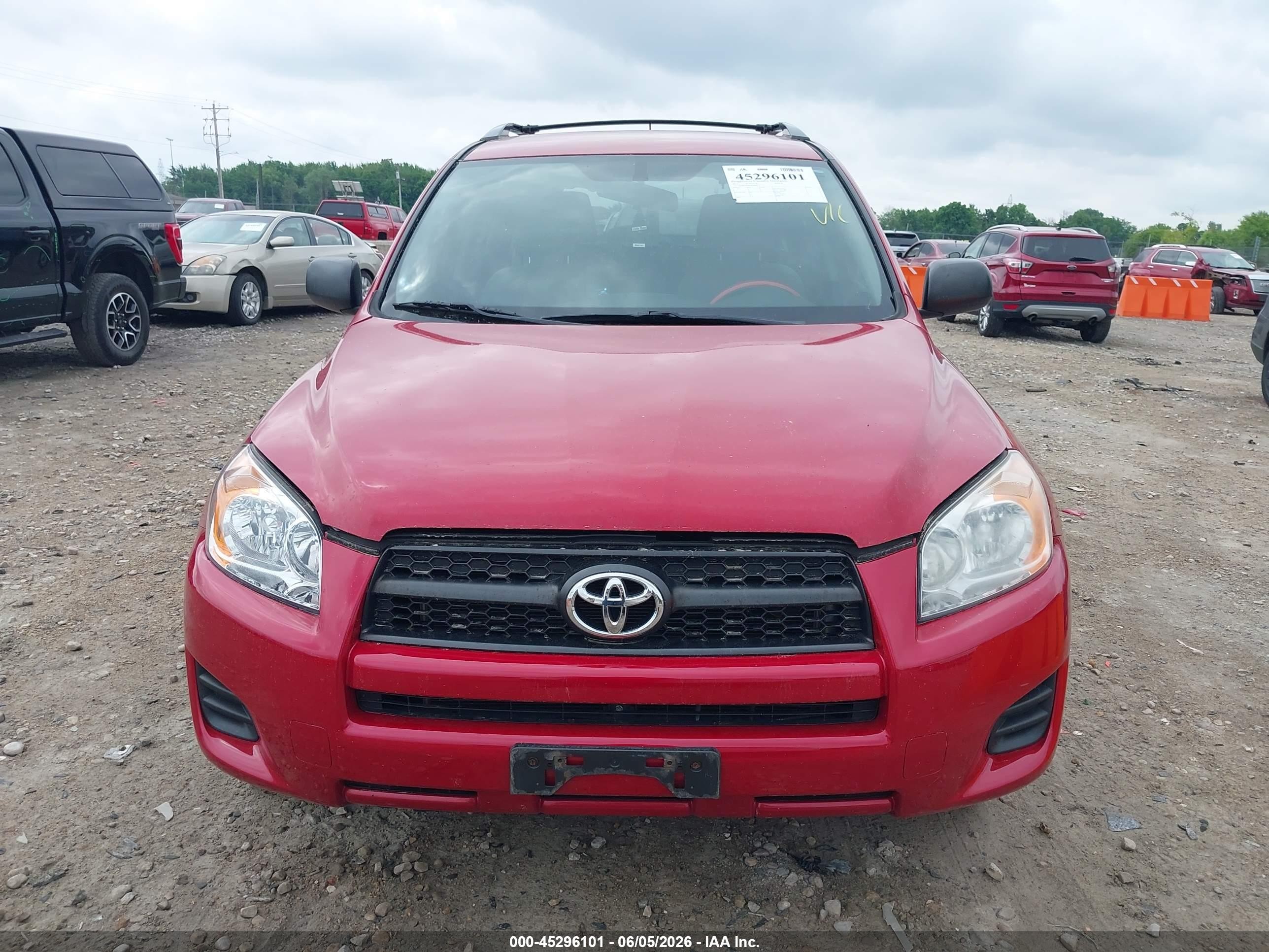 2012 Toyota Rav4 Red vin: 2T3BF4DV9CW248977
