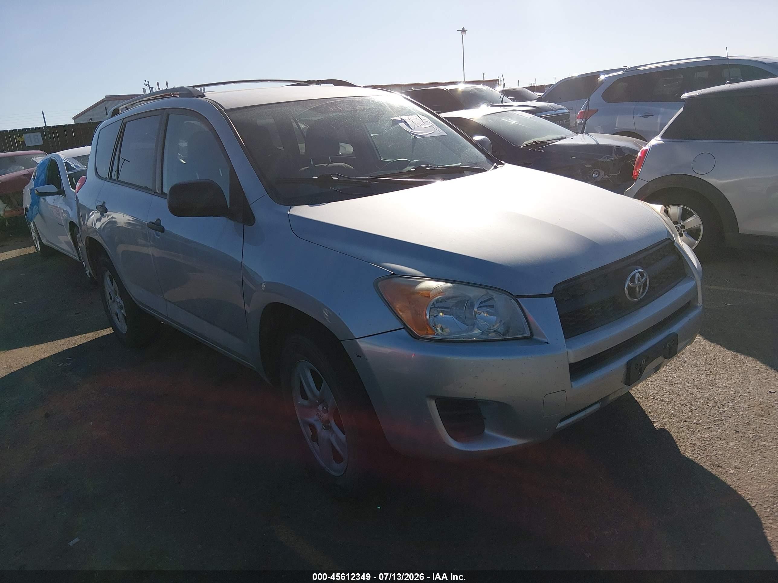 2012 Toyota Rav4   Silver vin: 2T3BF4DV9CW258263
