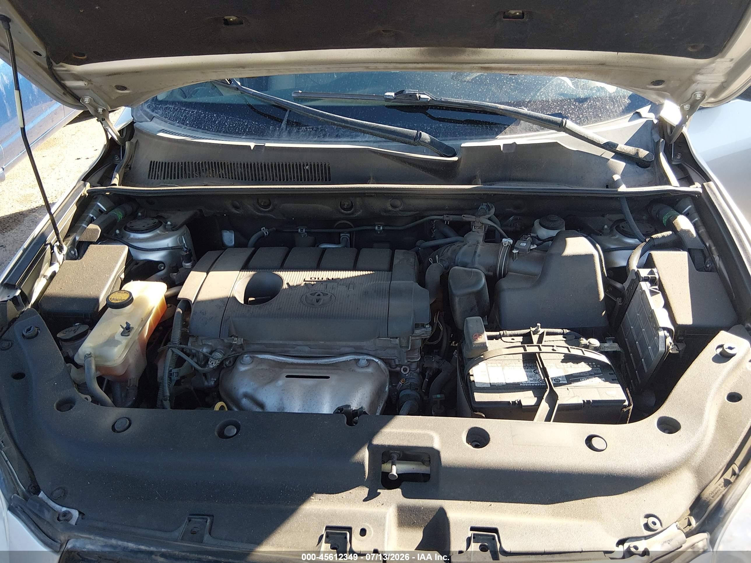 2012 Toyota Rav4   Silver vin: 2T3BF4DV9CW258263